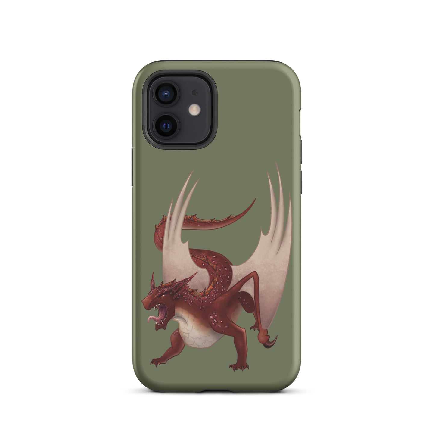 Cinnabar Mineral Dragon - Tough Case for iPhone®