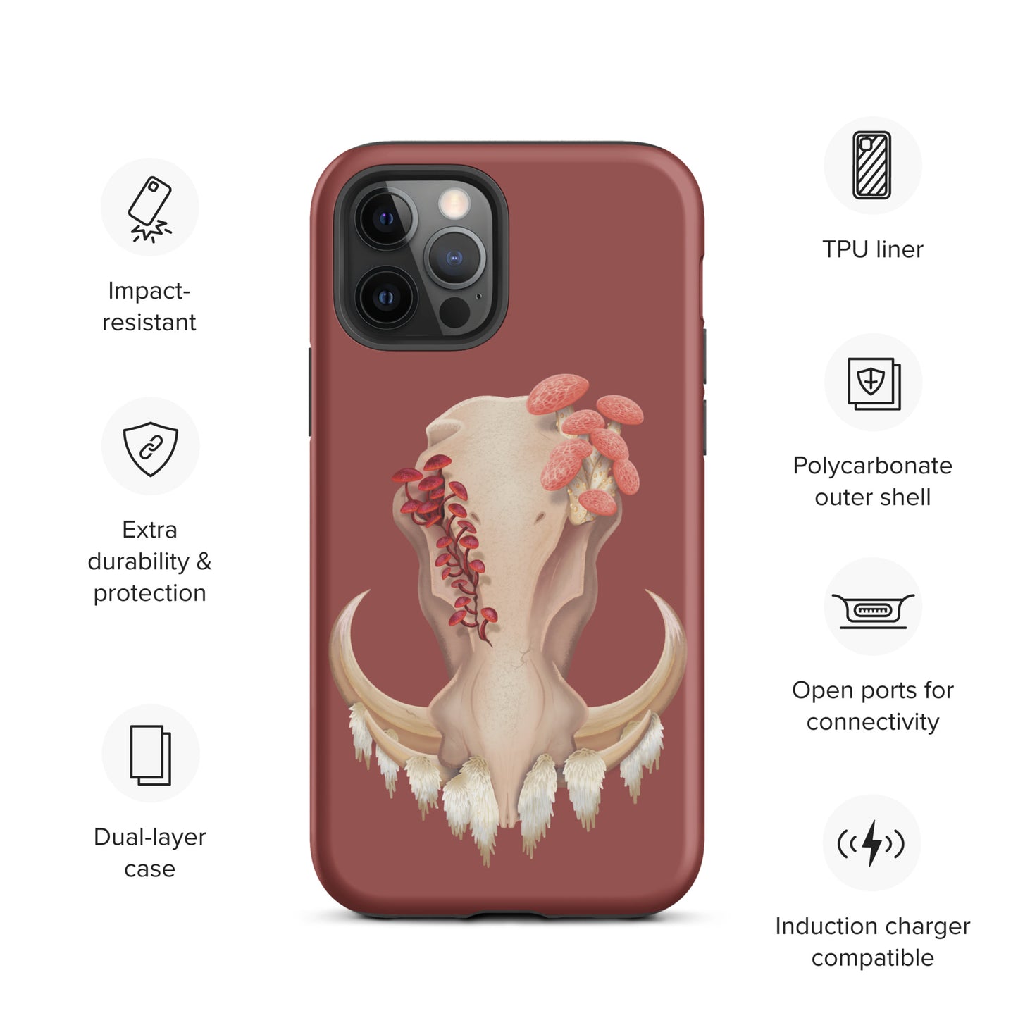 Fungal Warthog Skull - Tough Case for iPhone®