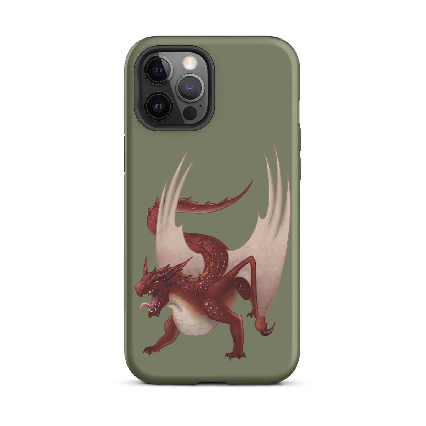 Cinnabar Mineral Dragon - Tough Case for iPhone®