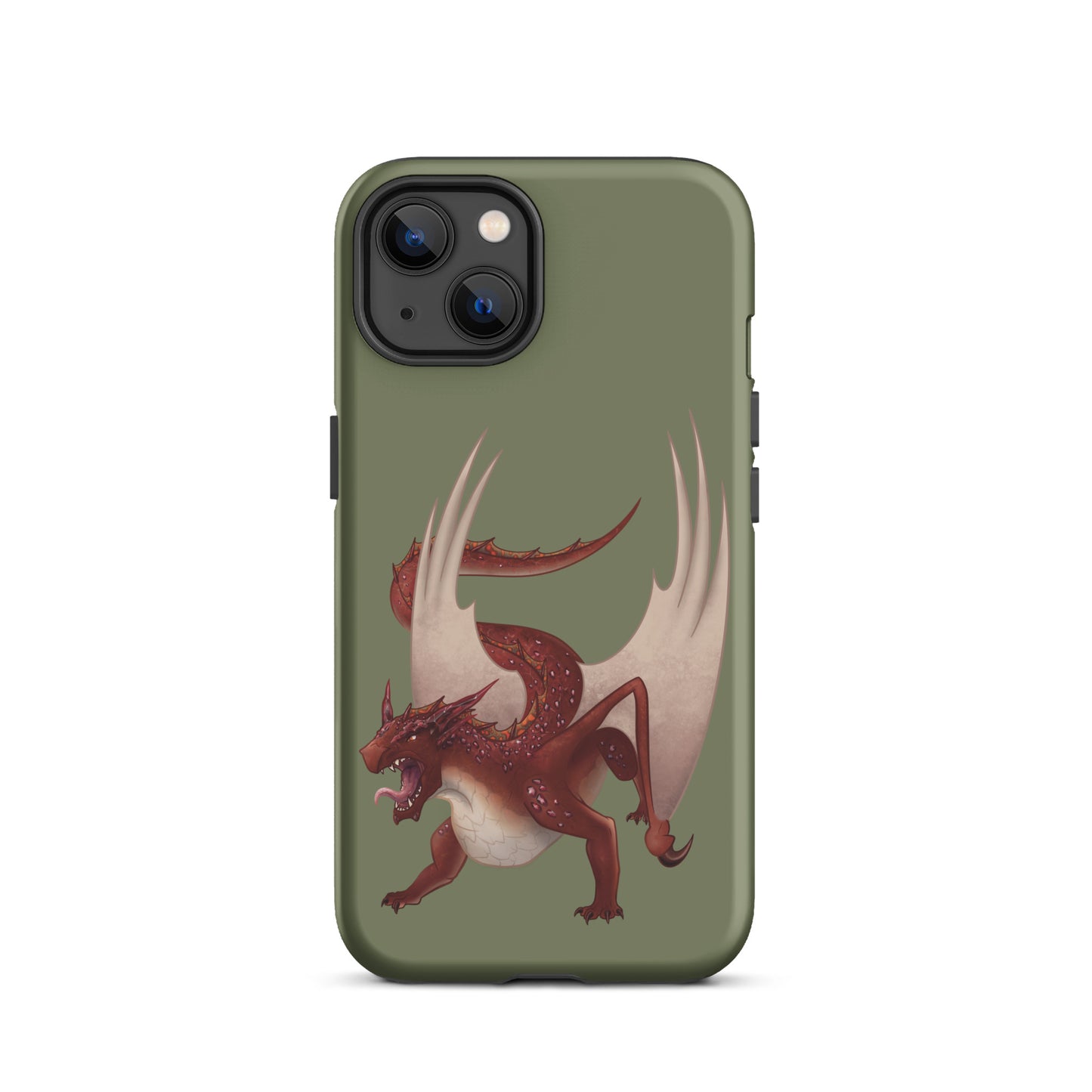 Cinnabar Mineral Dragon - Tough Case for iPhone®