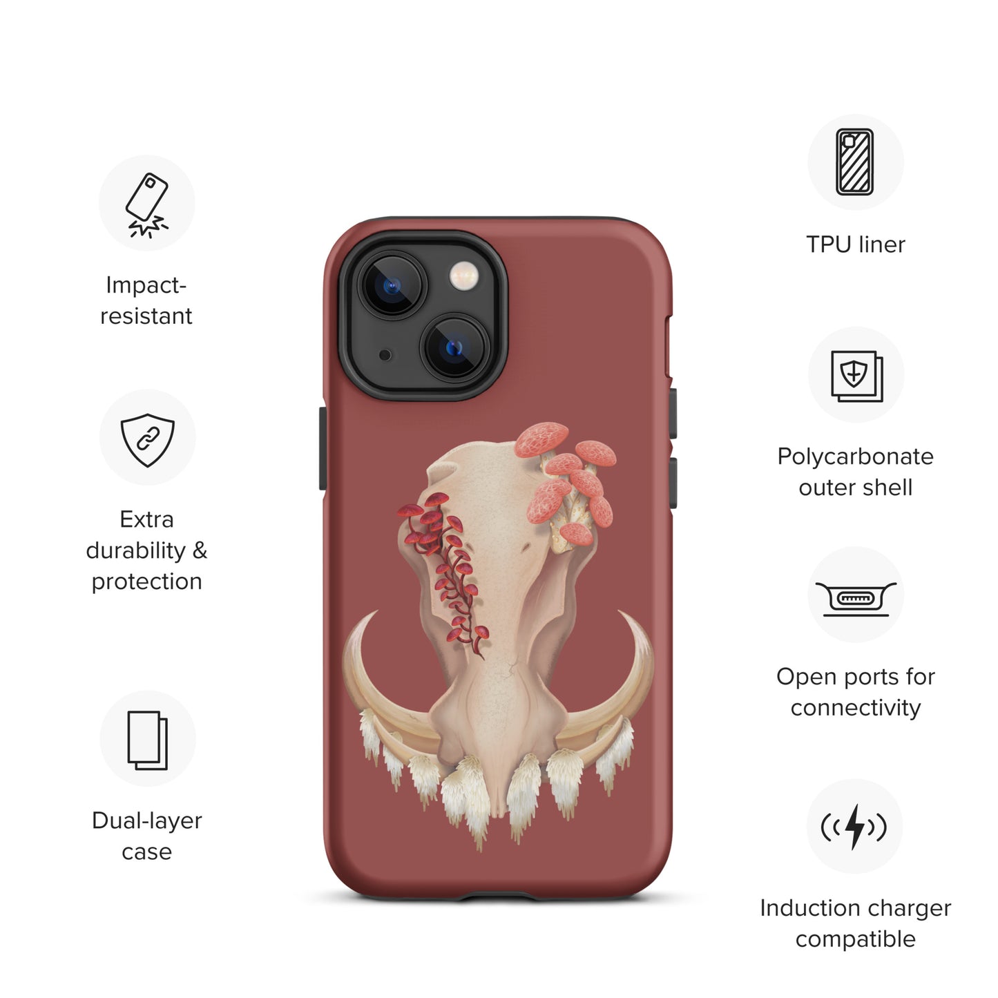 Fungal Warthog Skull - Tough Case for iPhone®