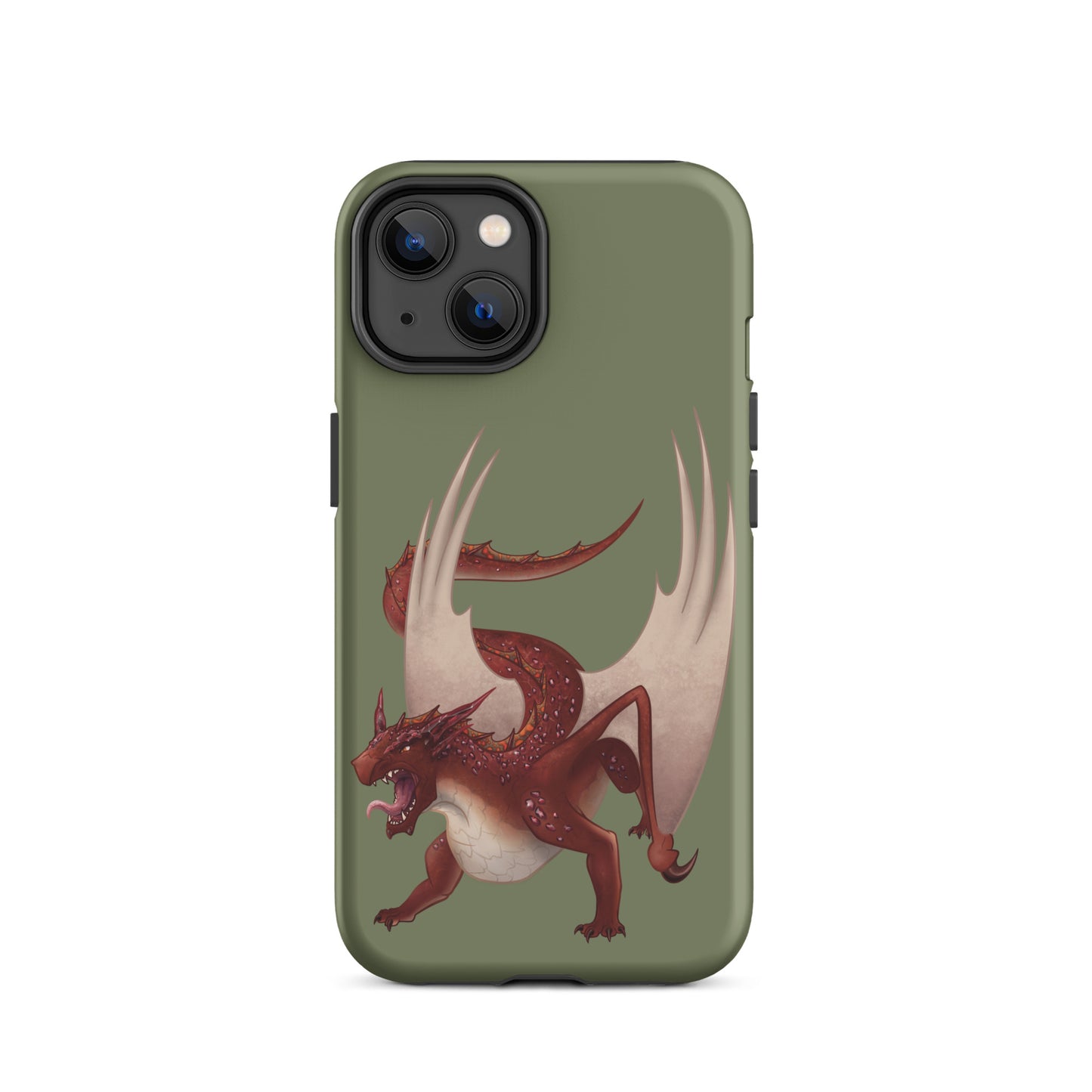 Cinnabar Mineral Dragon - Tough Case for iPhone®