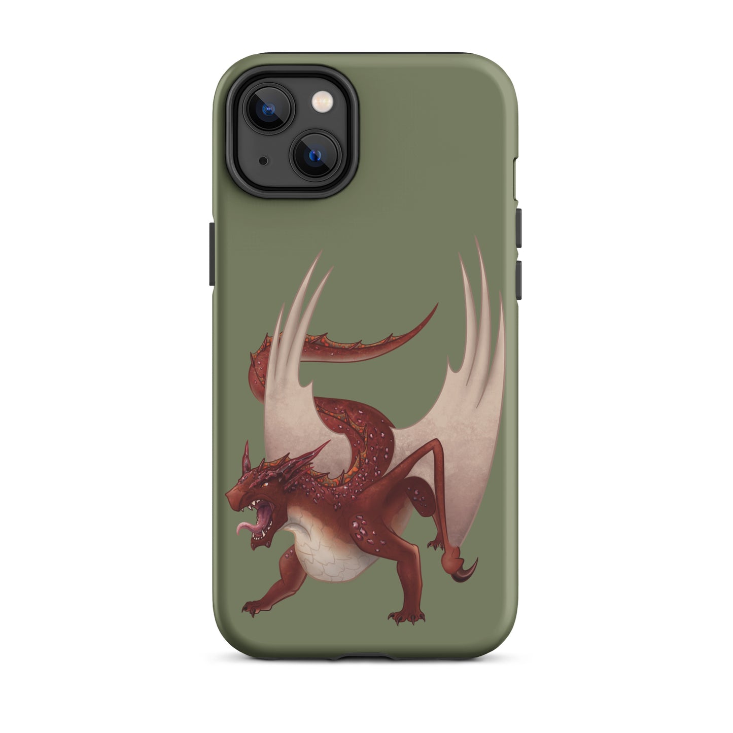 Cinnabar Mineral Dragon - Tough Case for iPhone®