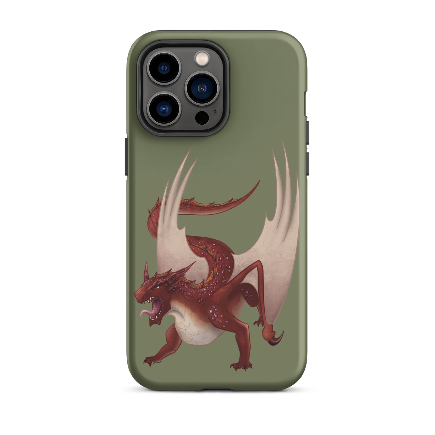 Cinnabar Mineral Dragon - Tough Case for iPhone®