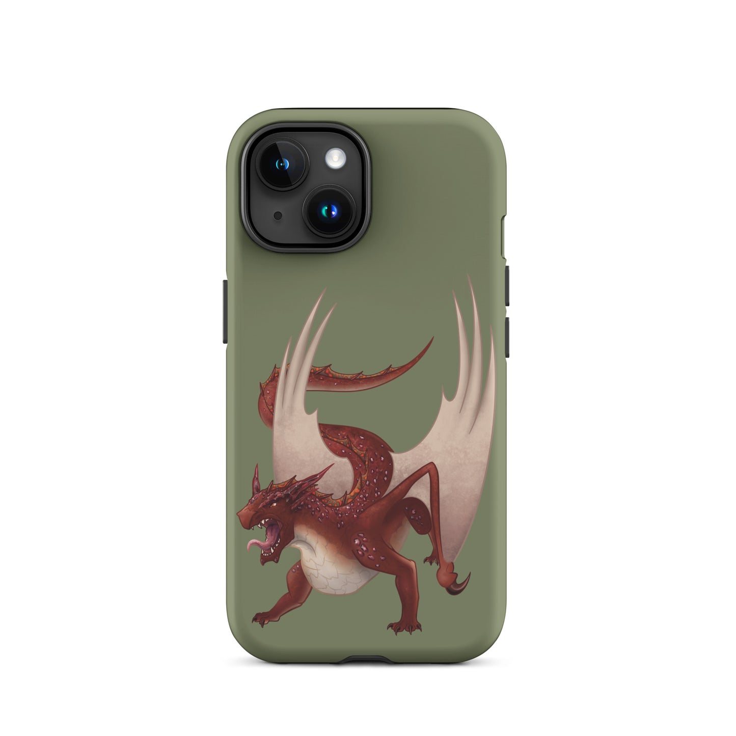 Cinnabar Mineral Dragon - Tough Case for iPhone®