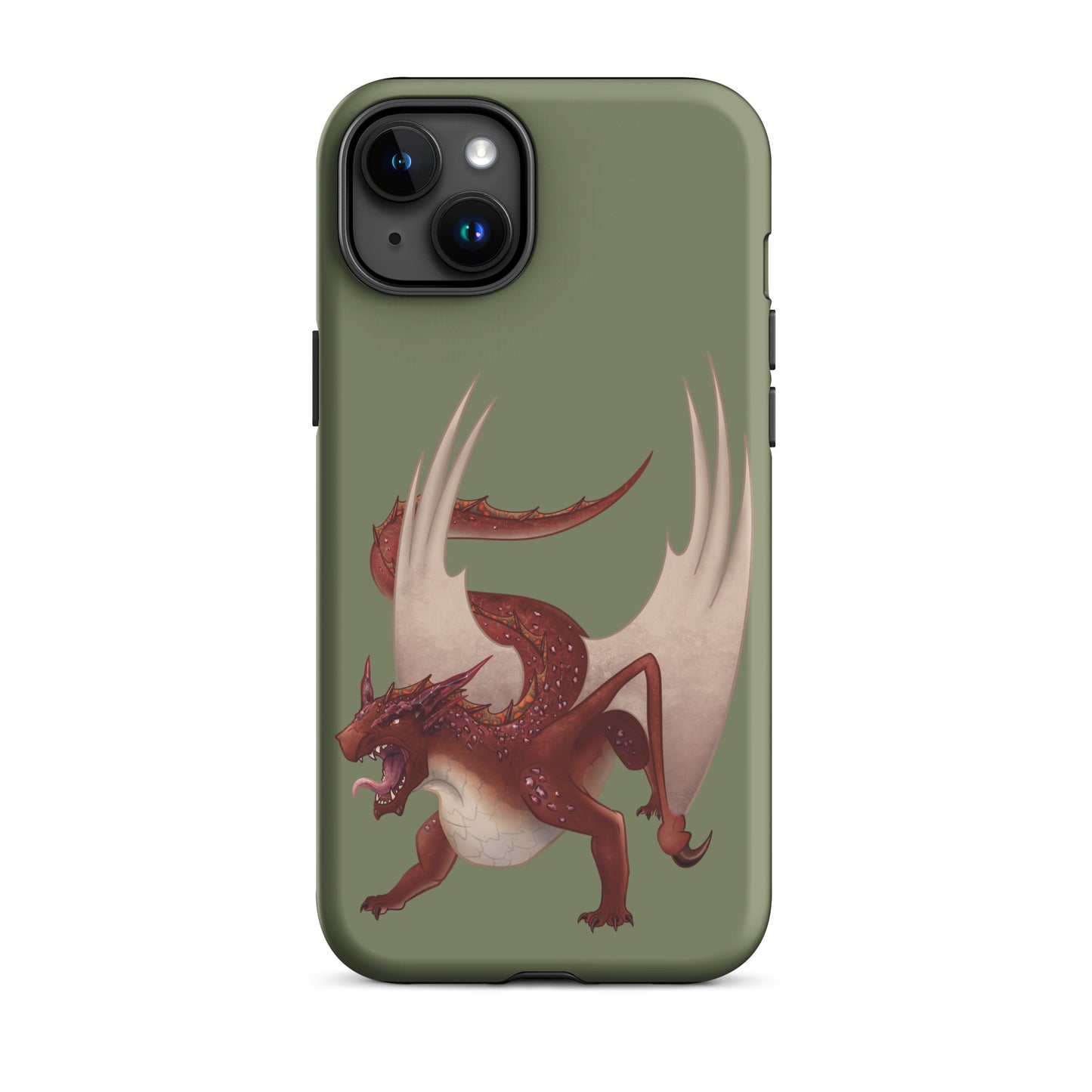 Cinnabar Mineral Dragon - Tough Case for iPhone®