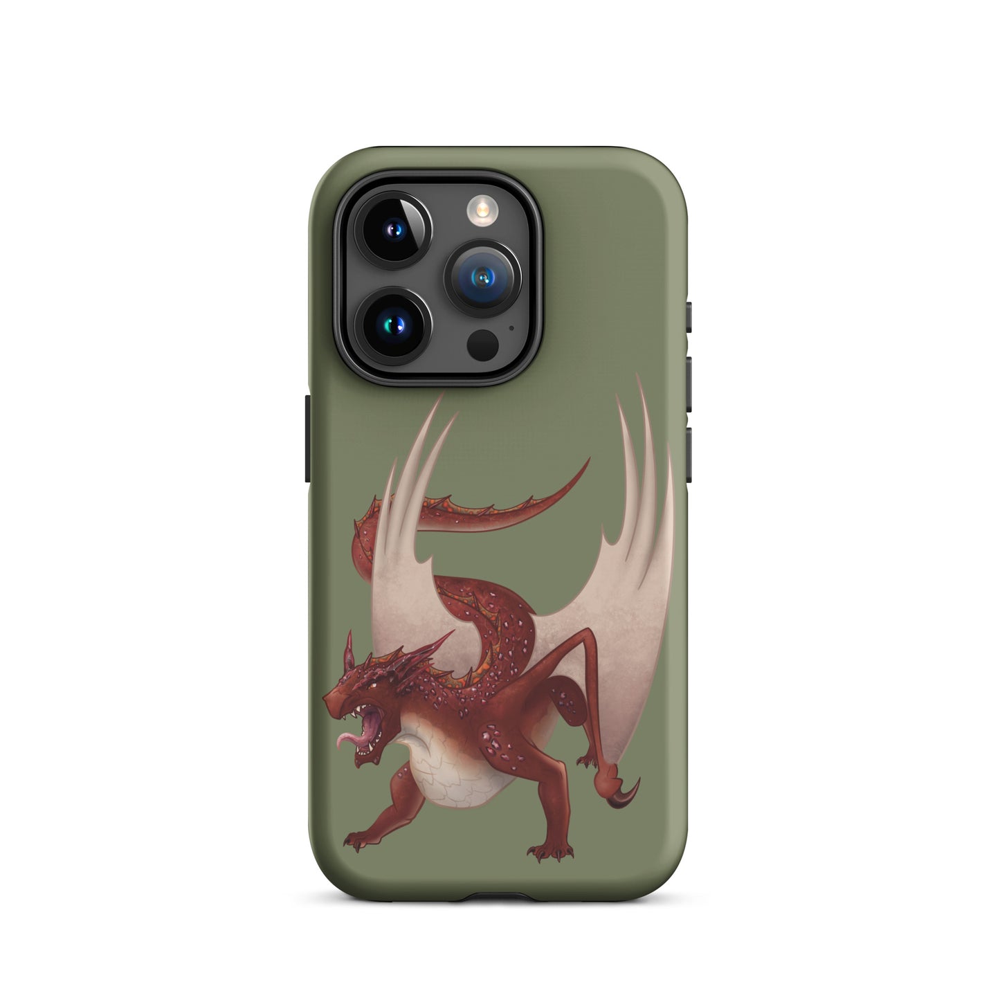 Cinnabar Mineral Dragon - Tough Case for iPhone®