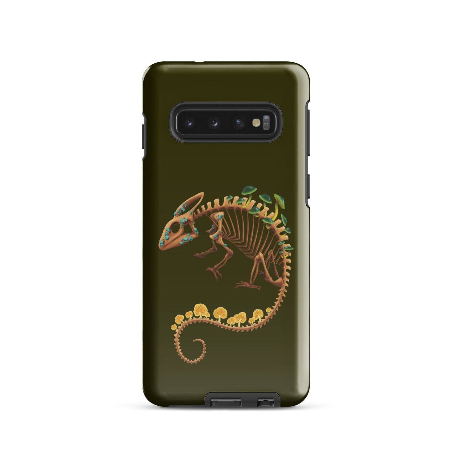 Fungal Chameleon Skeleton - Tough case for Samsung®