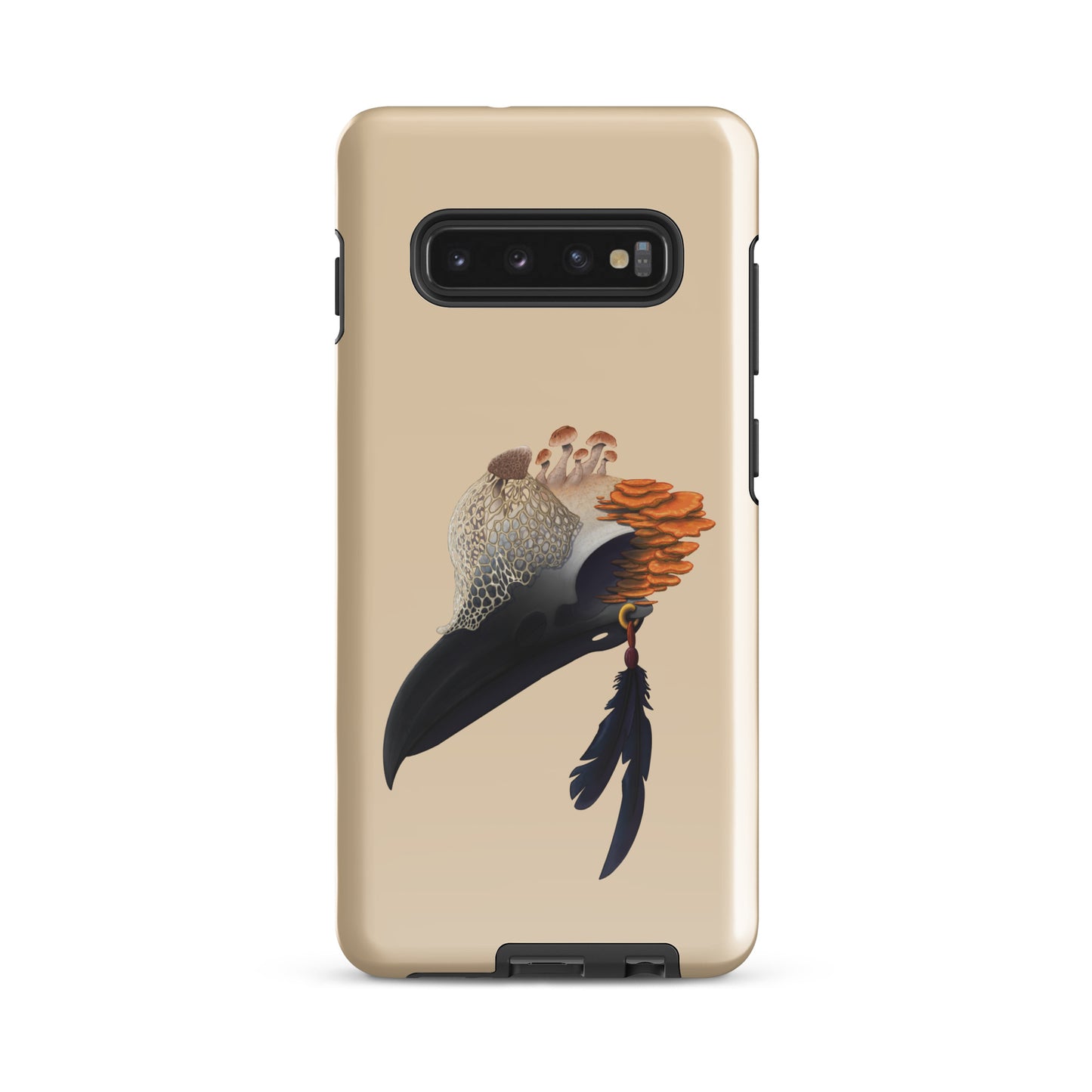 Fungal Crow Skull - Tough case for Samsung®