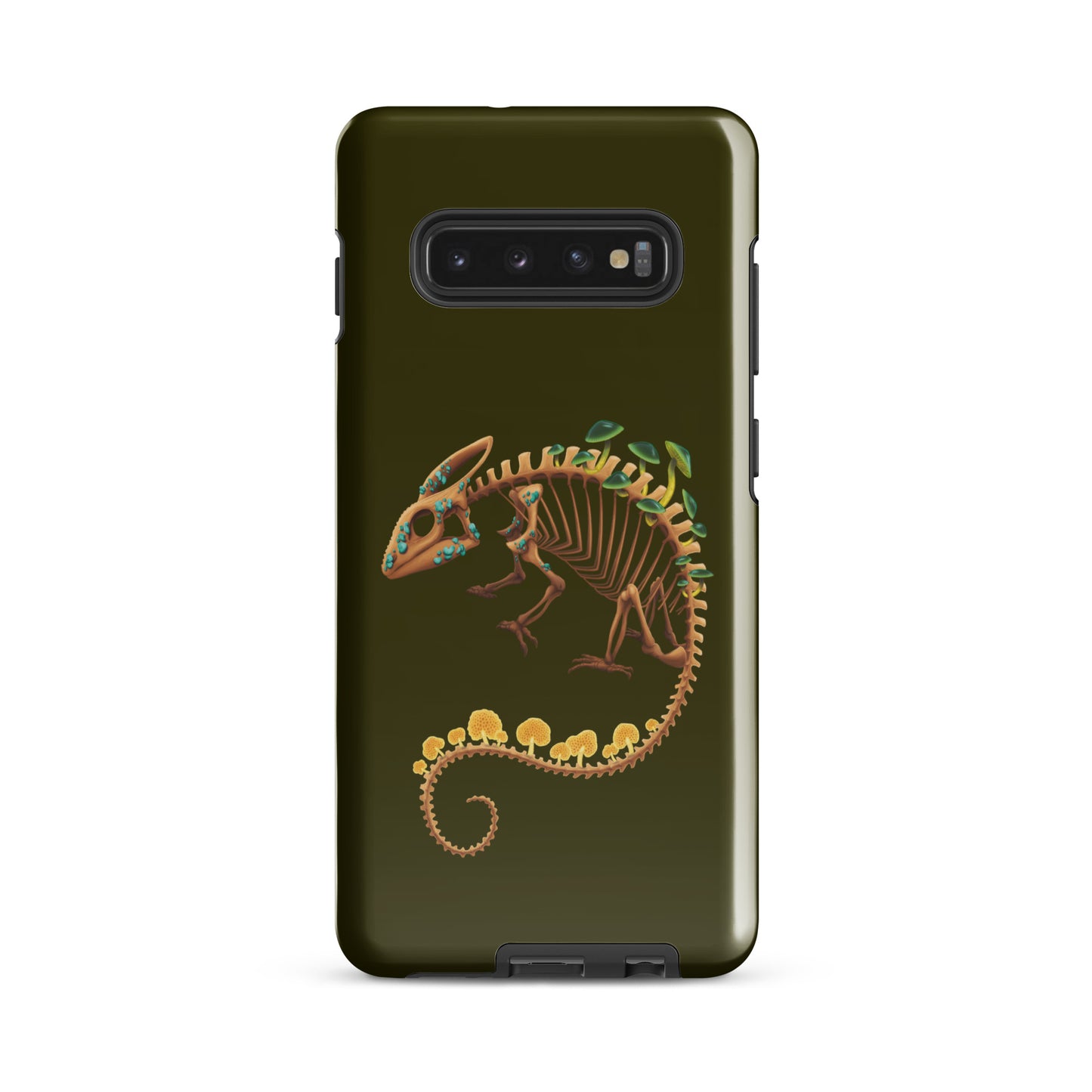 Fungal Chameleon Skeleton - Tough case for Samsung®