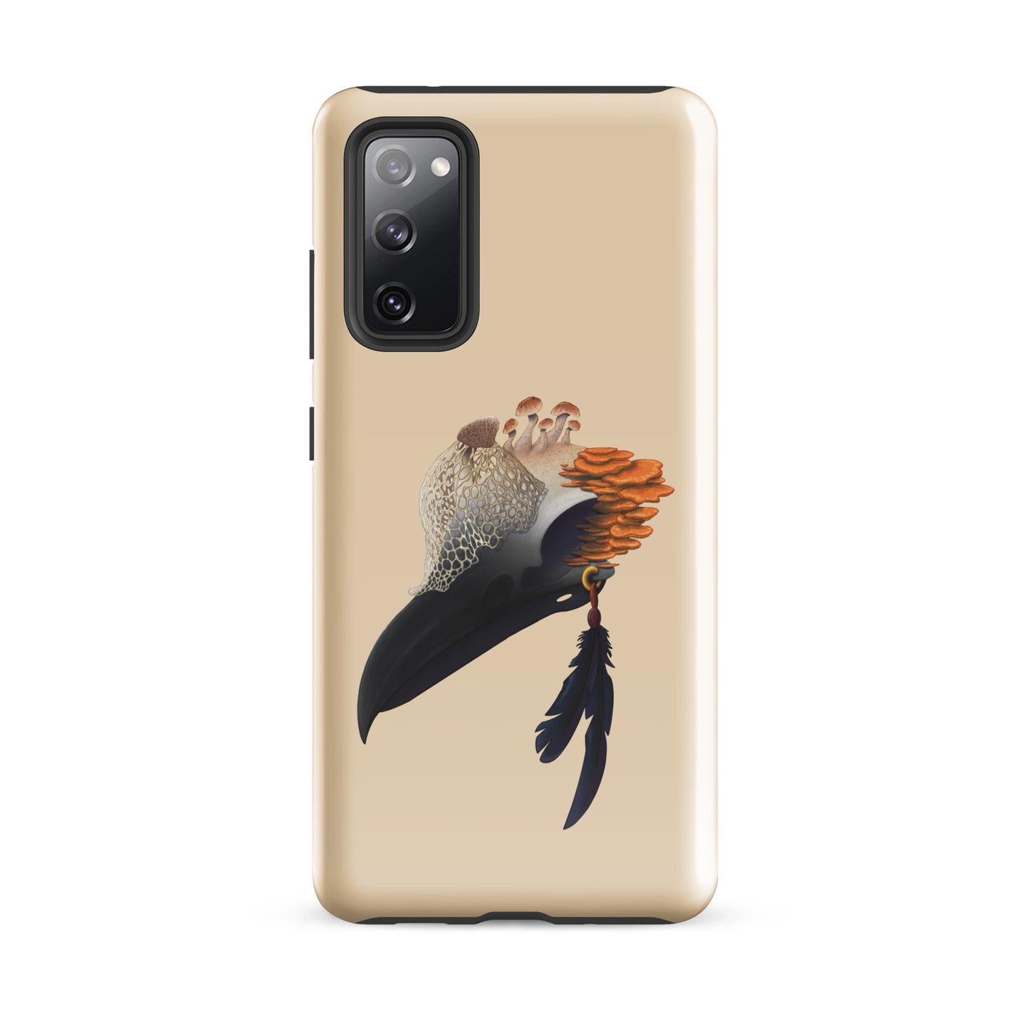 Fungal Crow Skull - Tough case for Samsung®