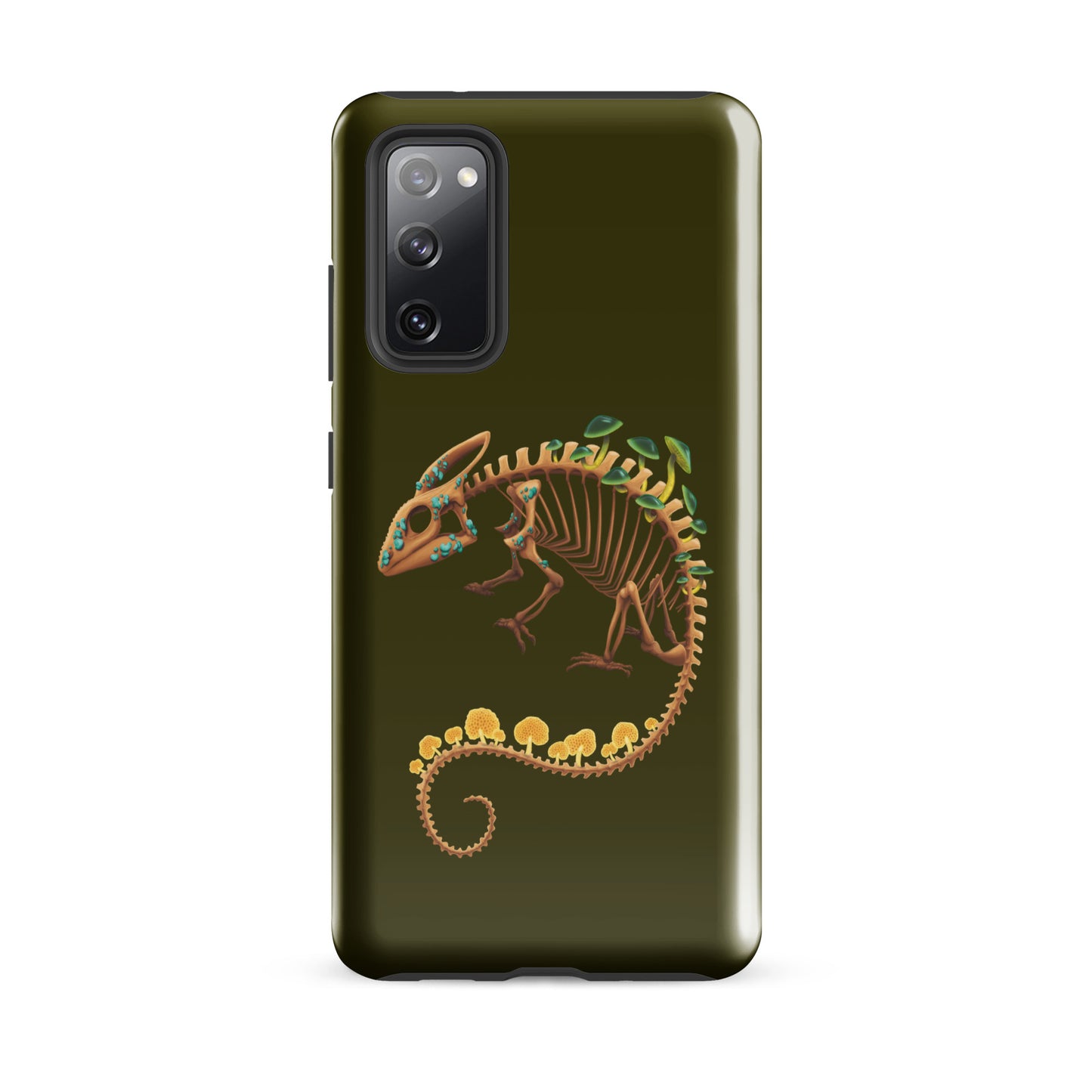 Fungal Chameleon Skeleton - Tough case for Samsung®