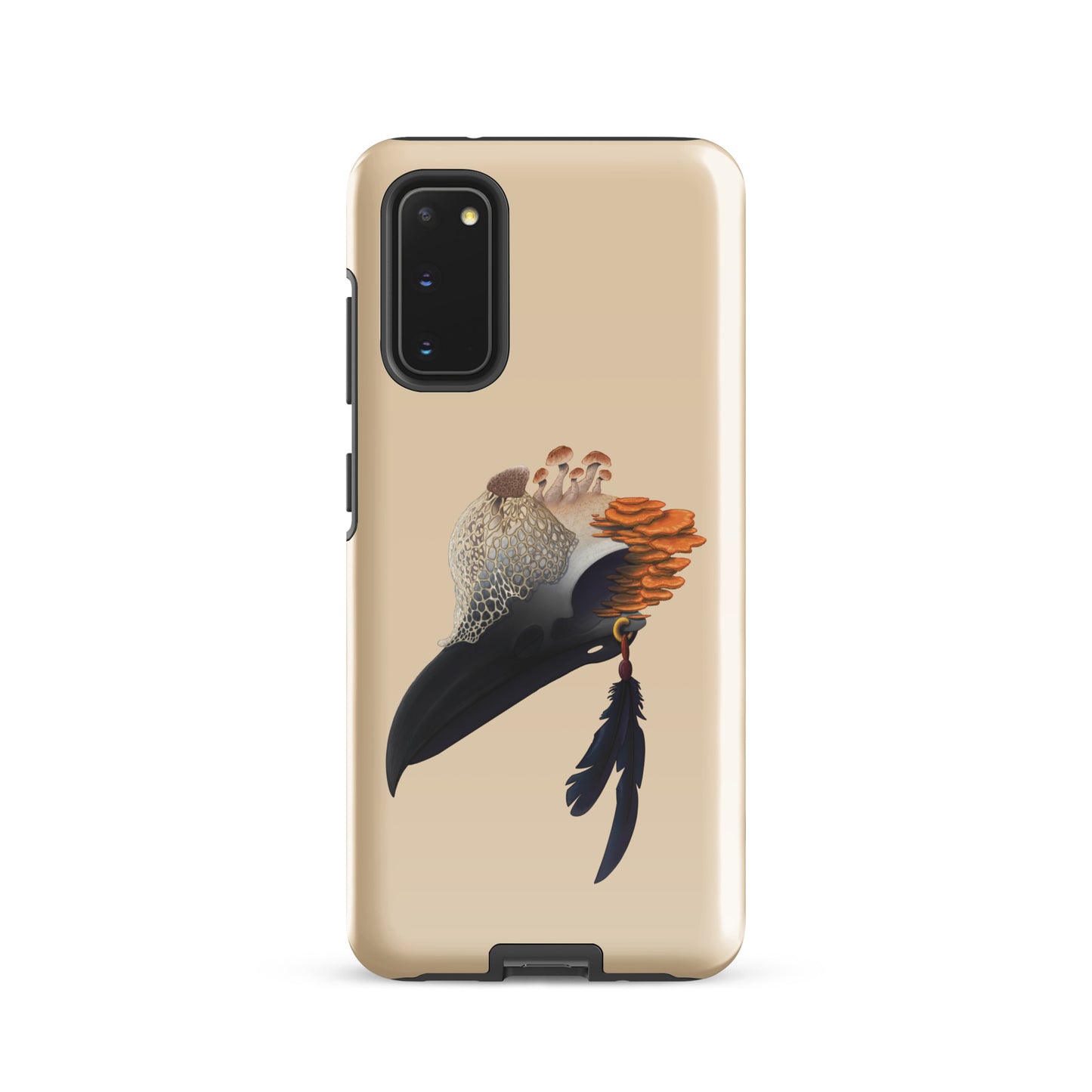 Fungal Crow Skull - Tough case for Samsung®