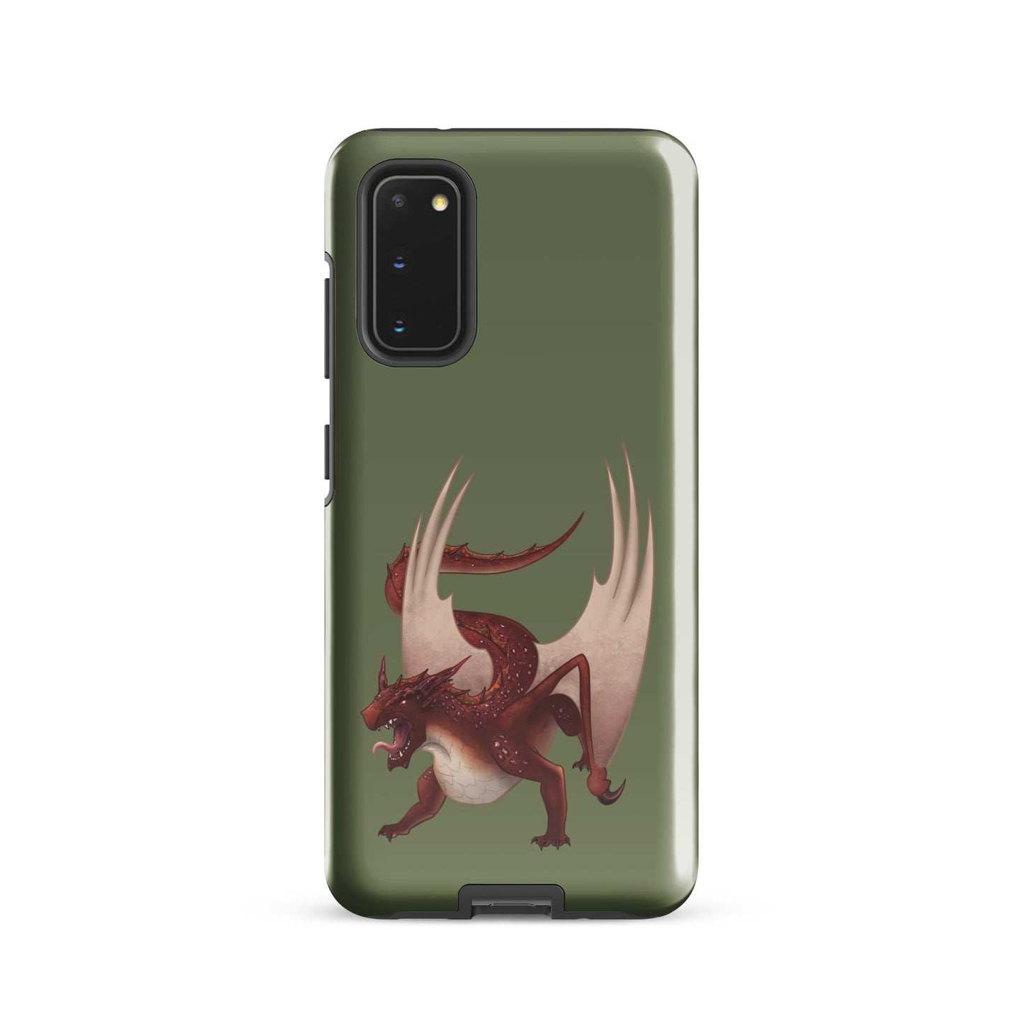 Cinnabar Mineral Dragon - Tough Case for Samsung®