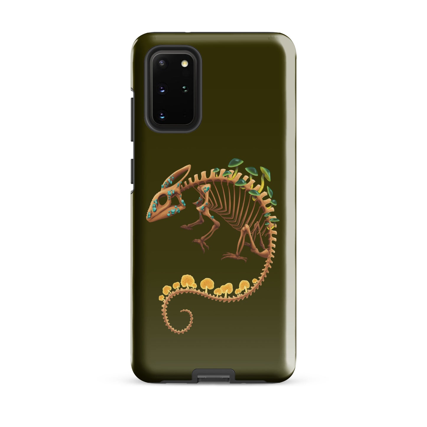 Fungal Chameleon Skeleton - Tough case for Samsung®