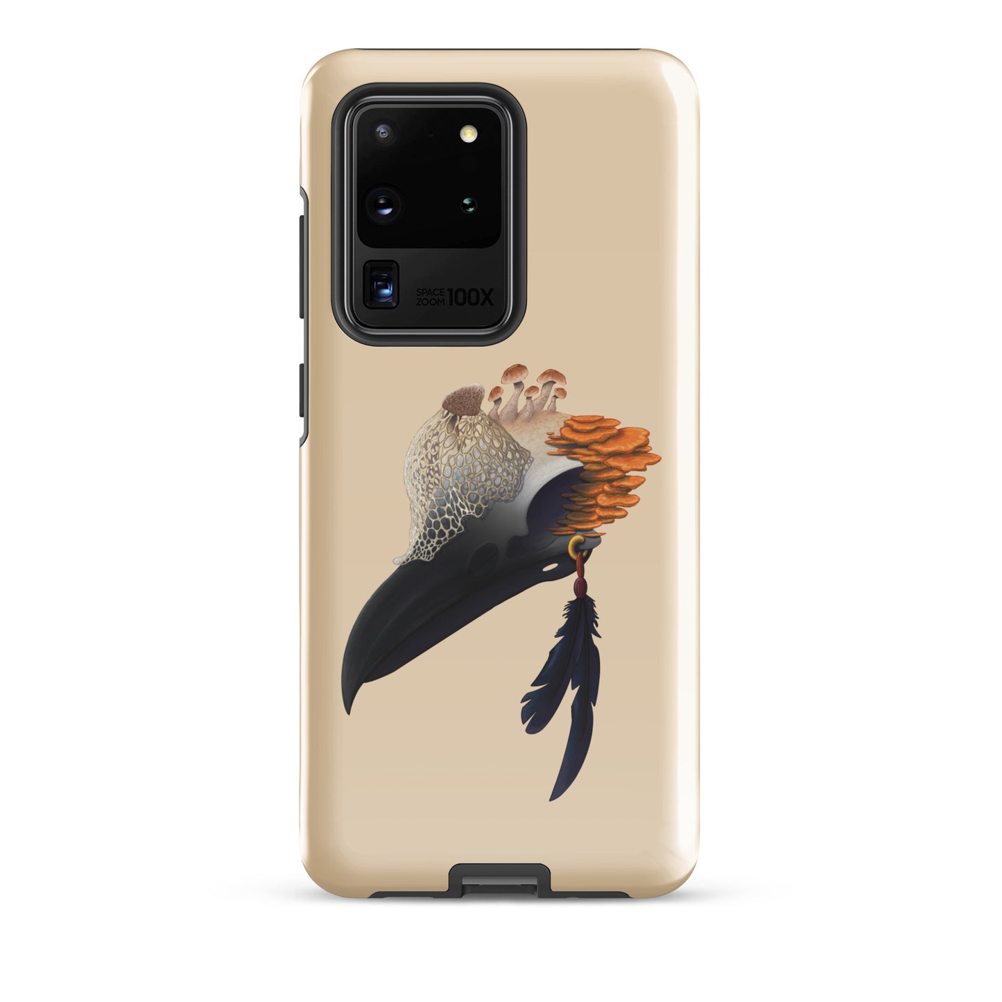 Fungal Crow Skull - Tough case for Samsung®