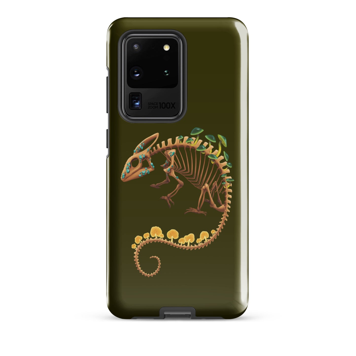 Fungal Chameleon Skeleton - Tough case for Samsung®