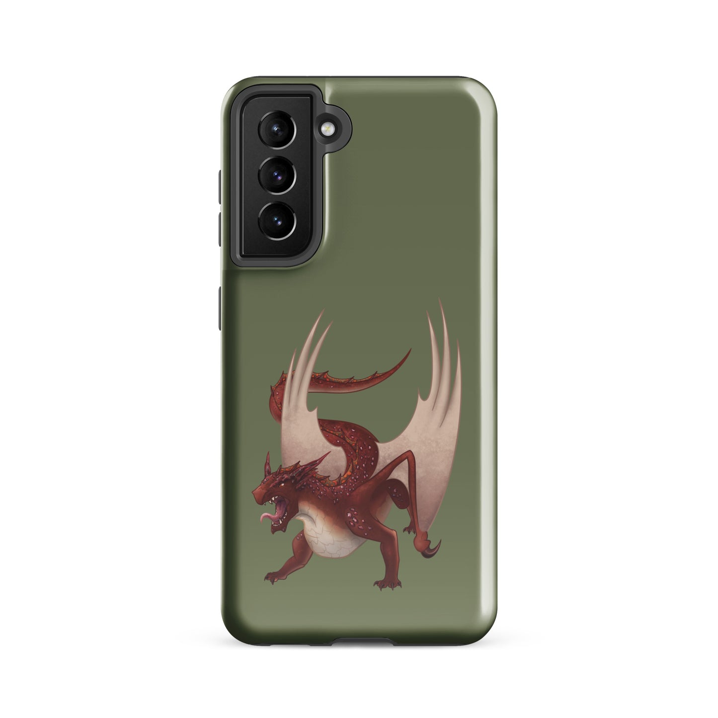 Cinnabar Mineral Dragon - Tough Case for Samsung®