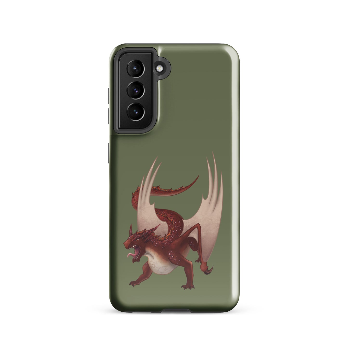 Cinnabar Mineral Dragon - Tough Case for Samsung®