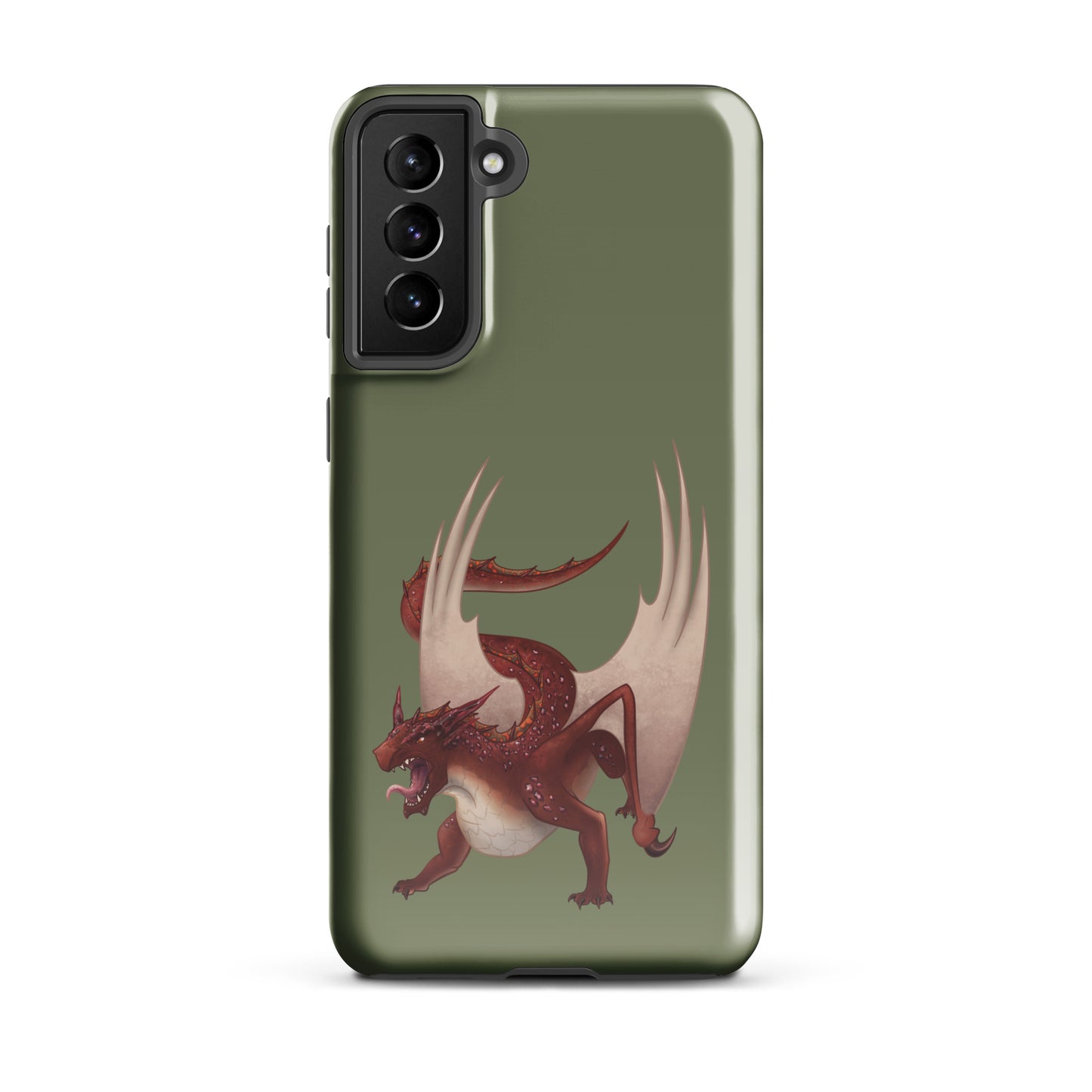 Cinnabar Mineral Dragon - Tough Case for Samsung®