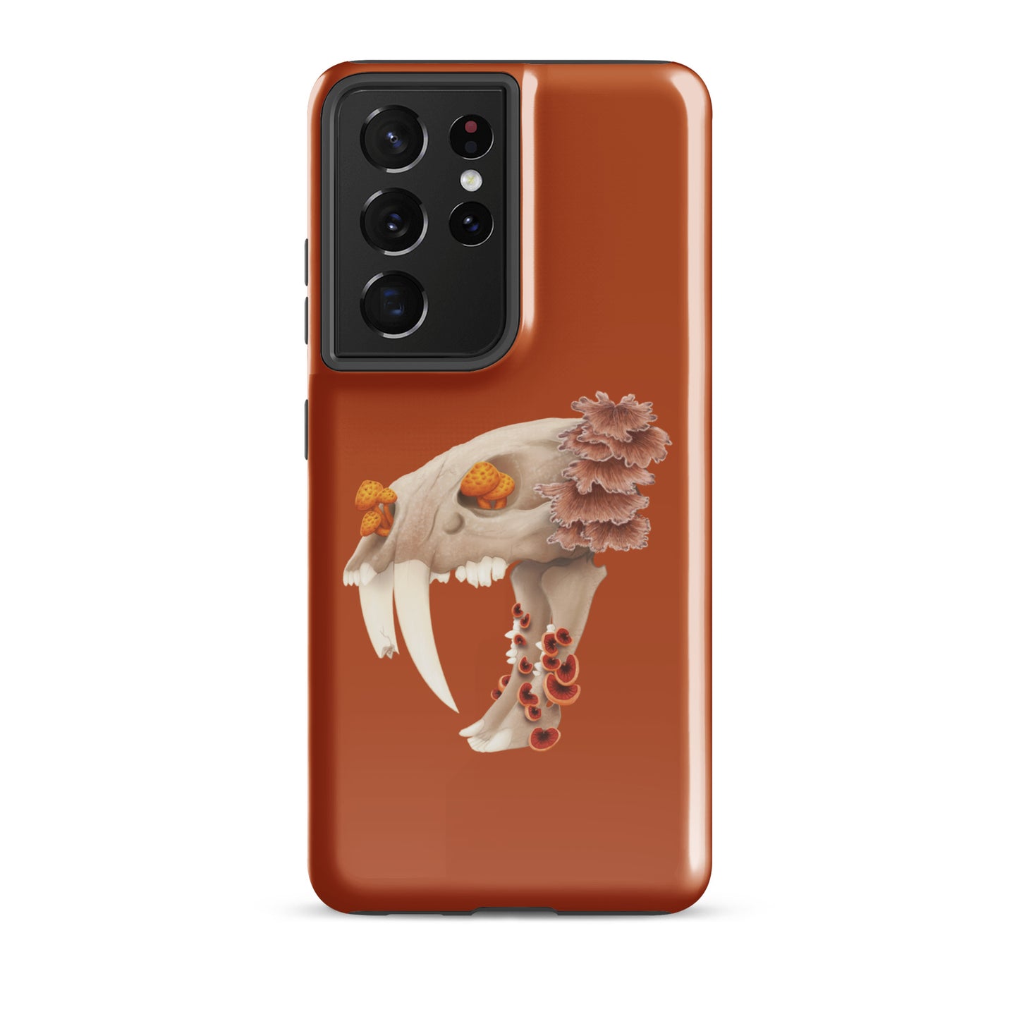 Fungal Sabertooth Skull - Tough case for Samsung®