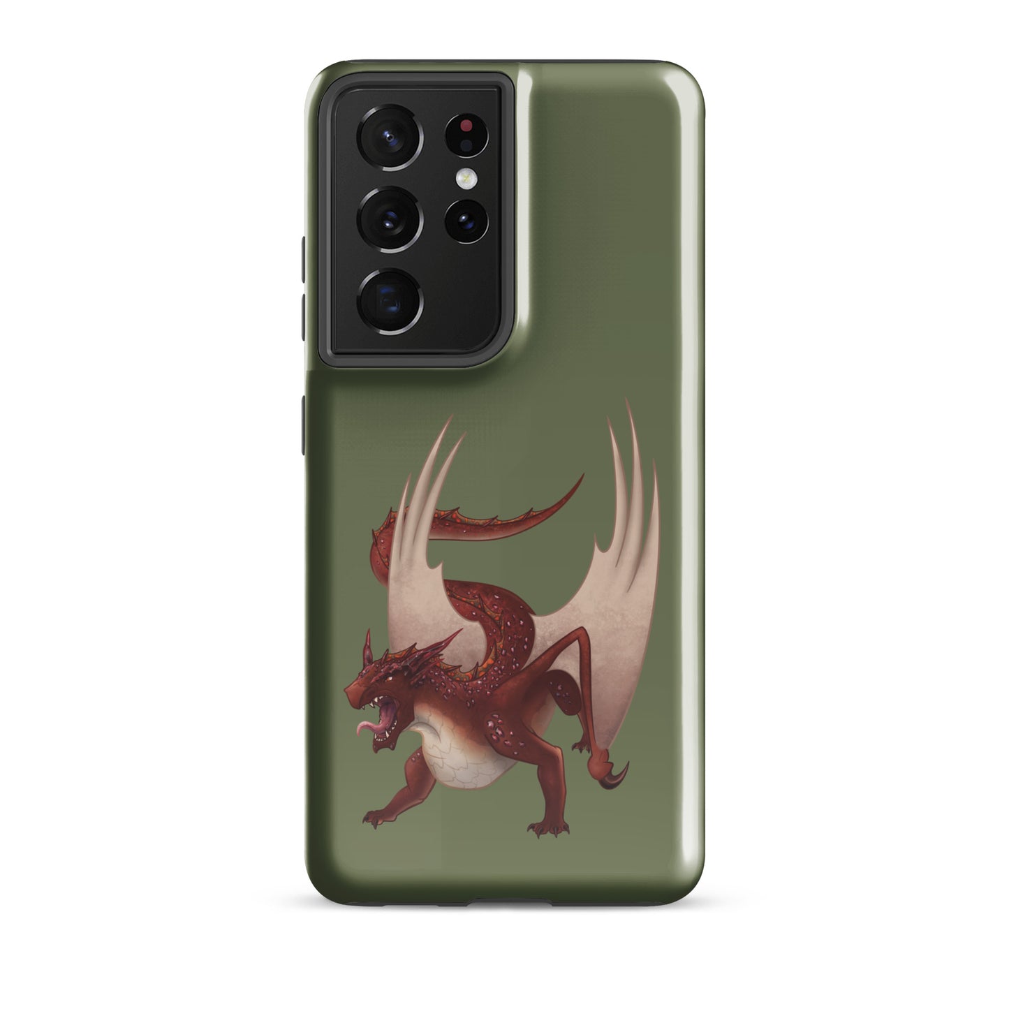 Cinnabar Mineral Dragon - Tough Case for Samsung®