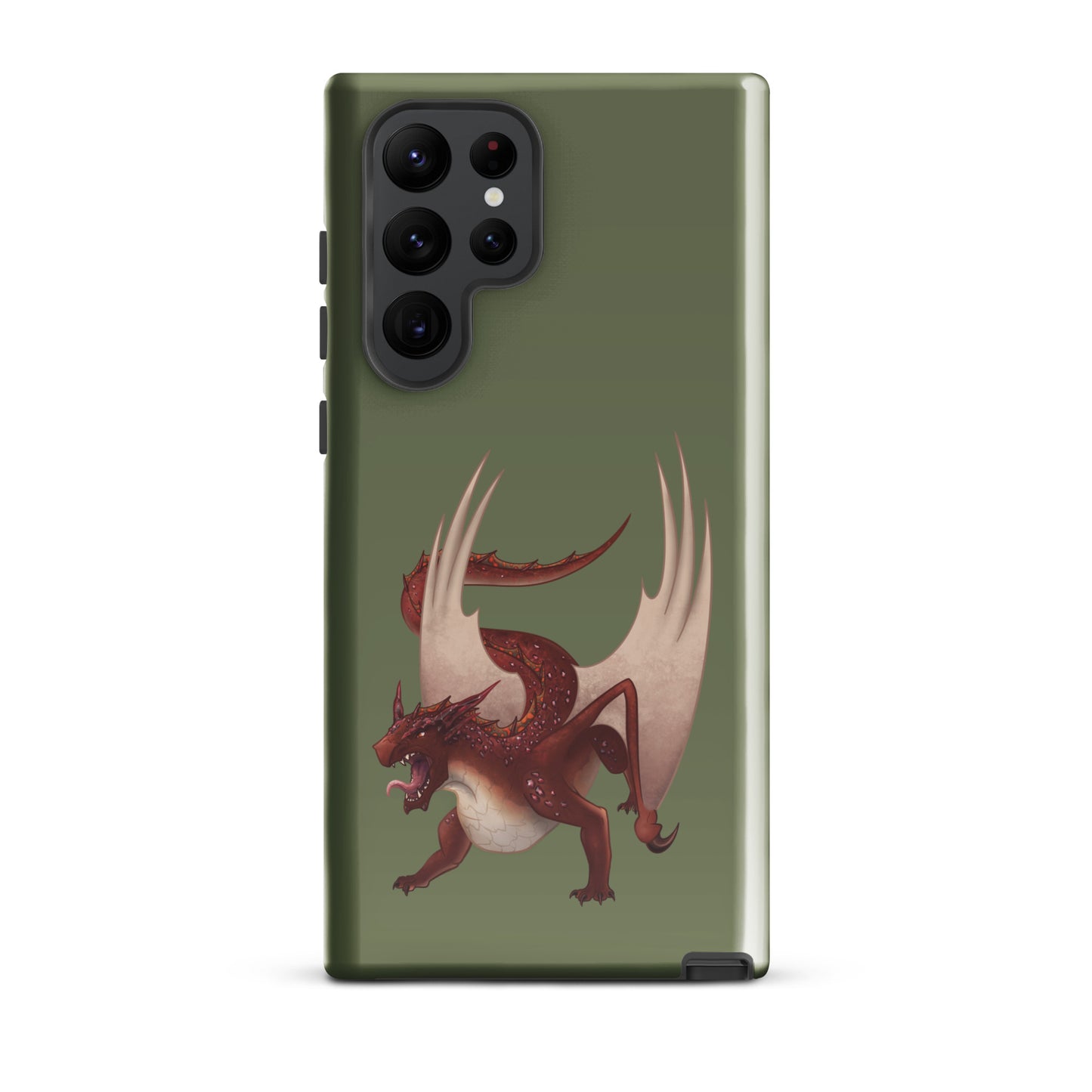 Cinnabar Mineral Dragon - Tough Case for Samsung®