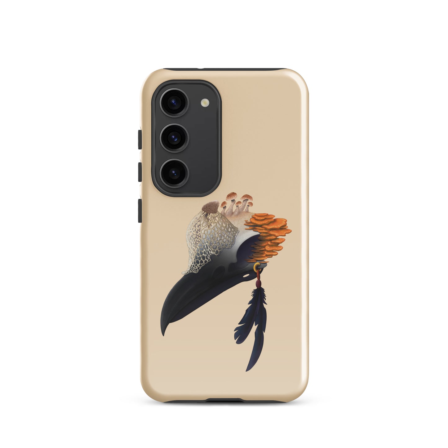 Fungal Crow Skull - Tough case for Samsung®