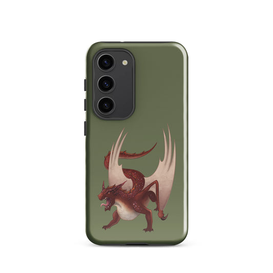 Cinnabar Mineral Dragon - Tough Case for Samsung®