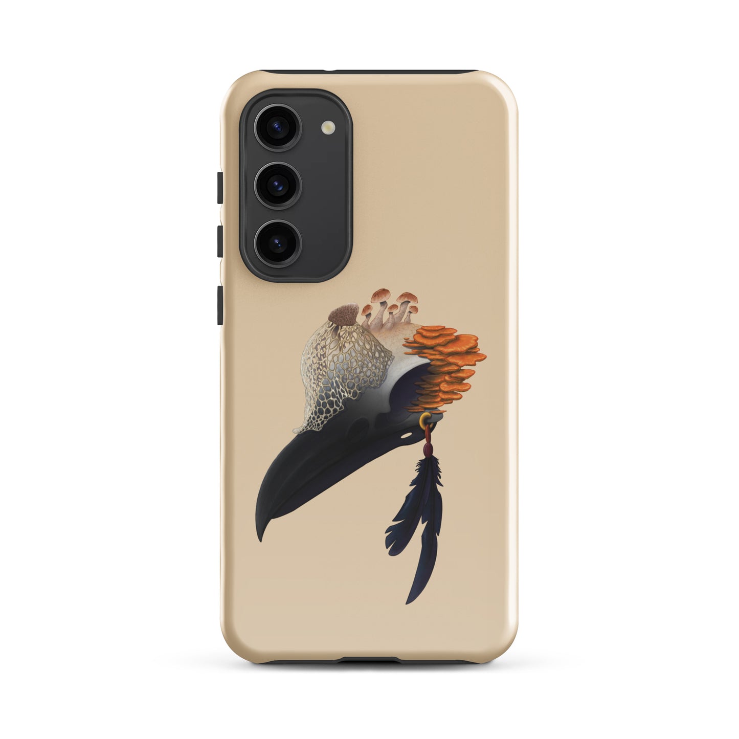 Fungal Crow Skull - Tough case for Samsung®