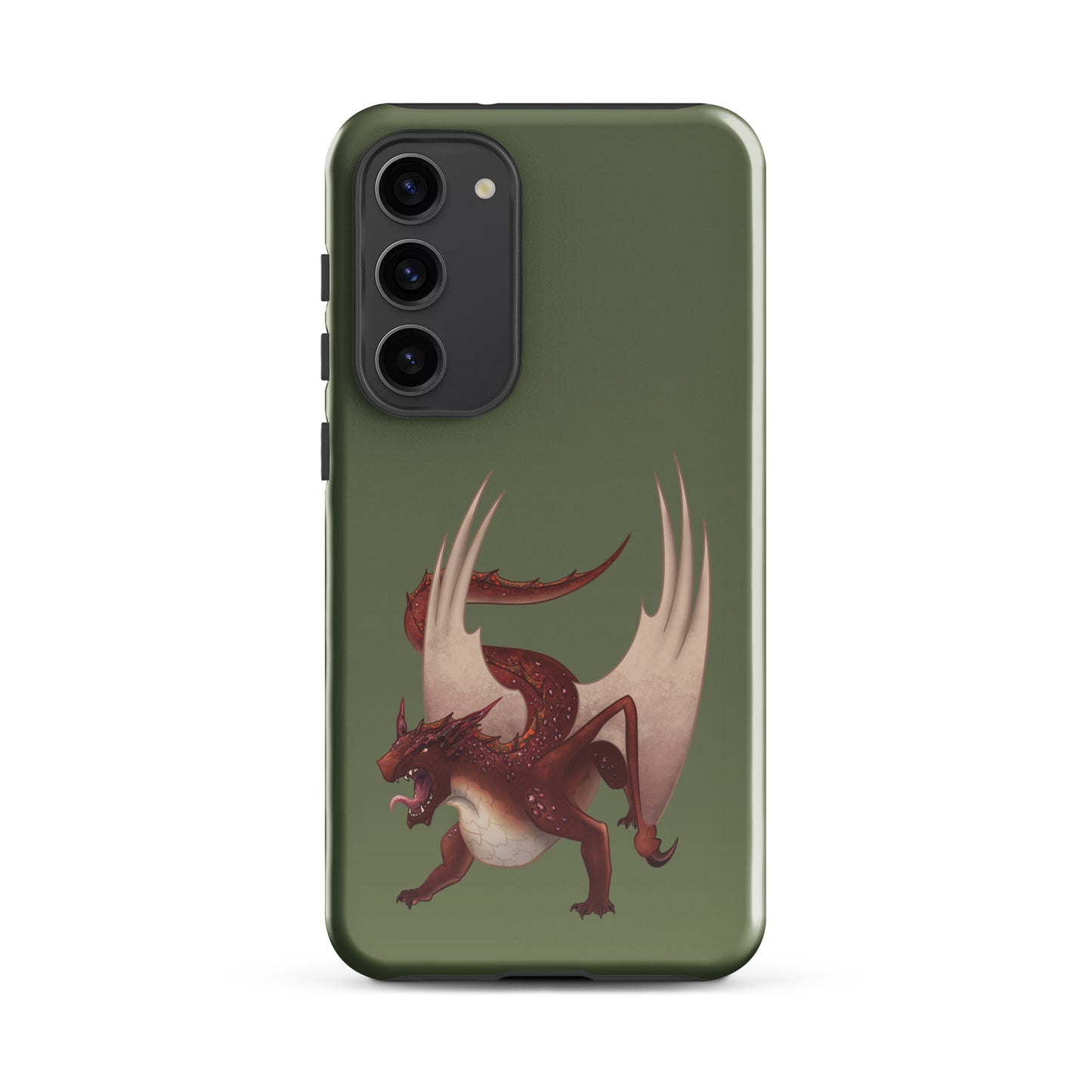 Cinnabar Mineral Dragon - Tough Case for Samsung®