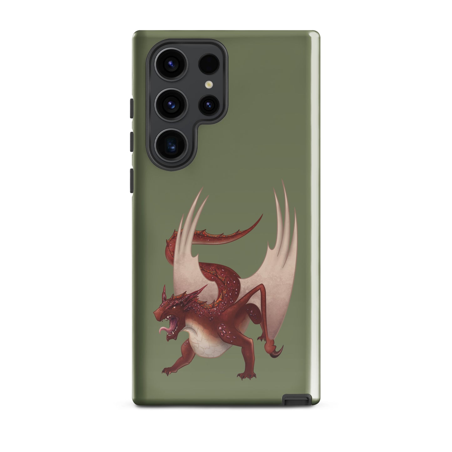 Cinnabar Mineral Dragon - Tough Case for Samsung®