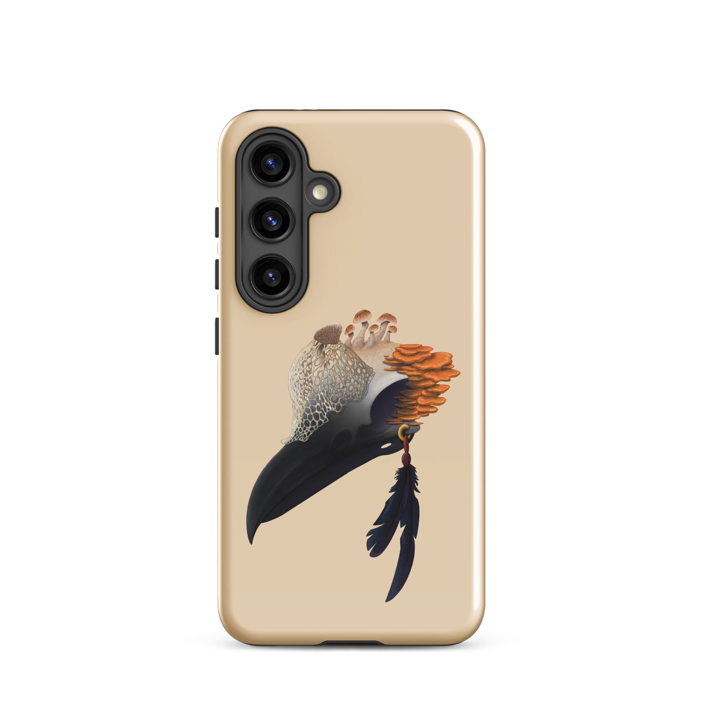 Fungal Crow Skull - Tough case for Samsung®