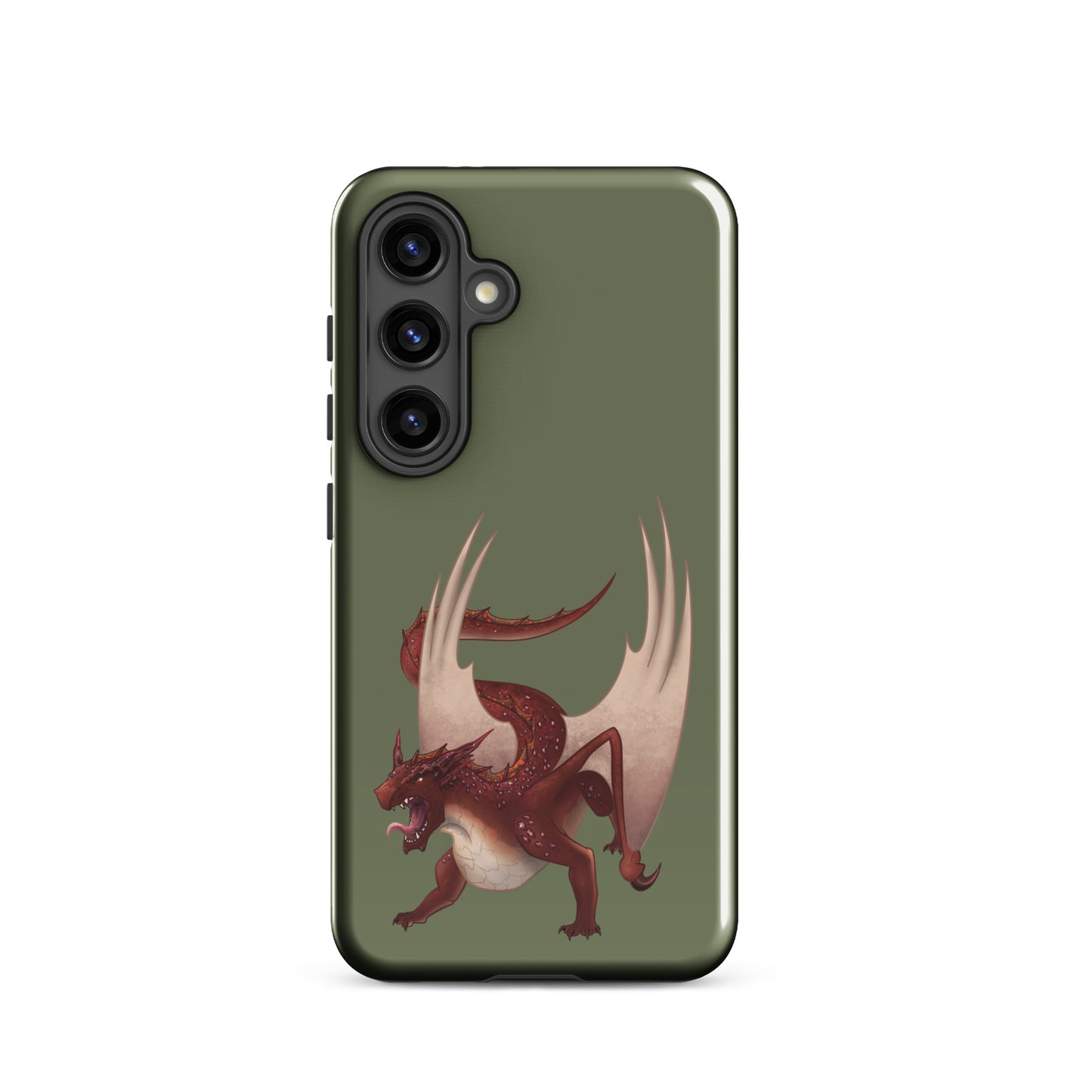 Cinnabar Mineral Dragon - Tough Case for Samsung®