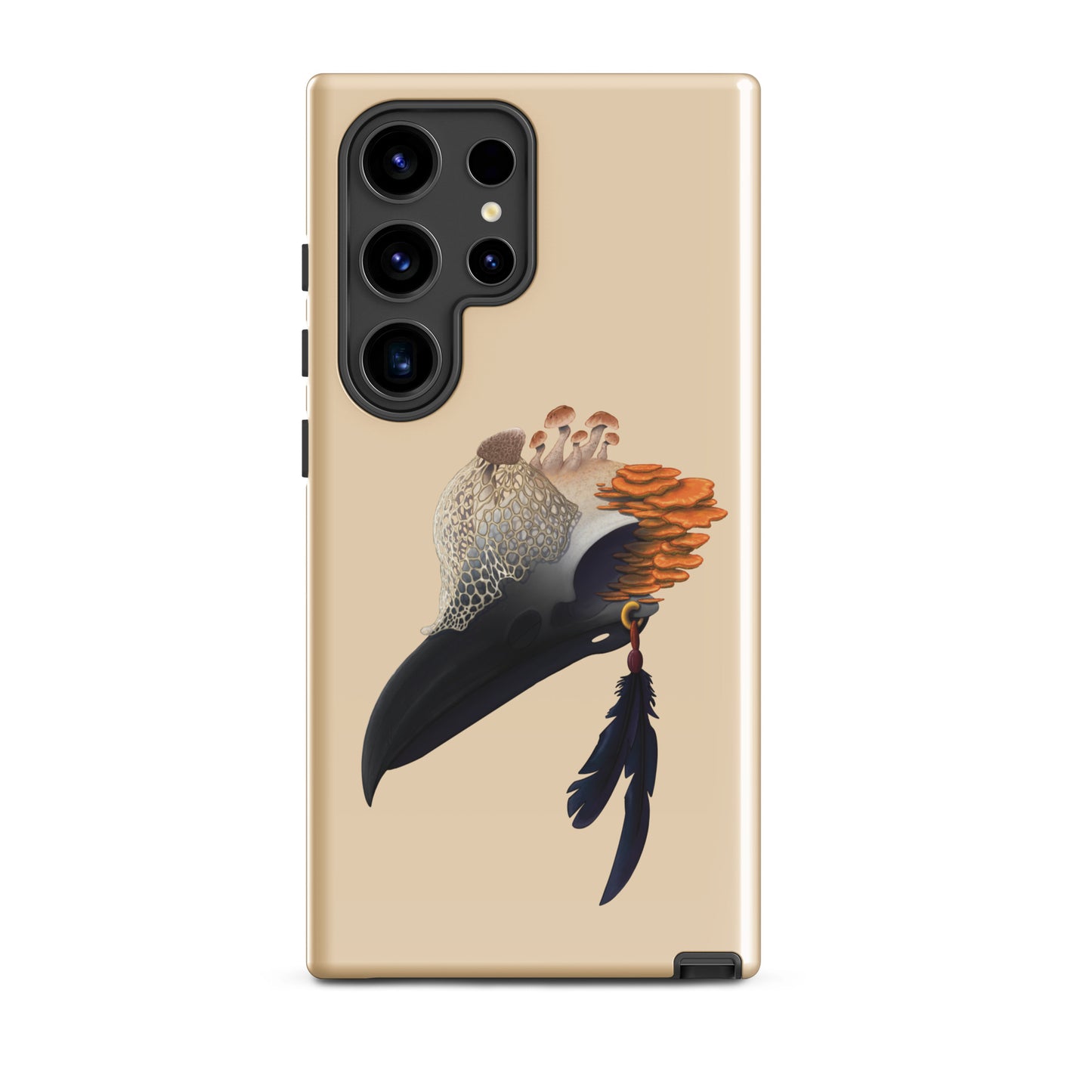 Fungal Crow Skull - Tough case for Samsung®