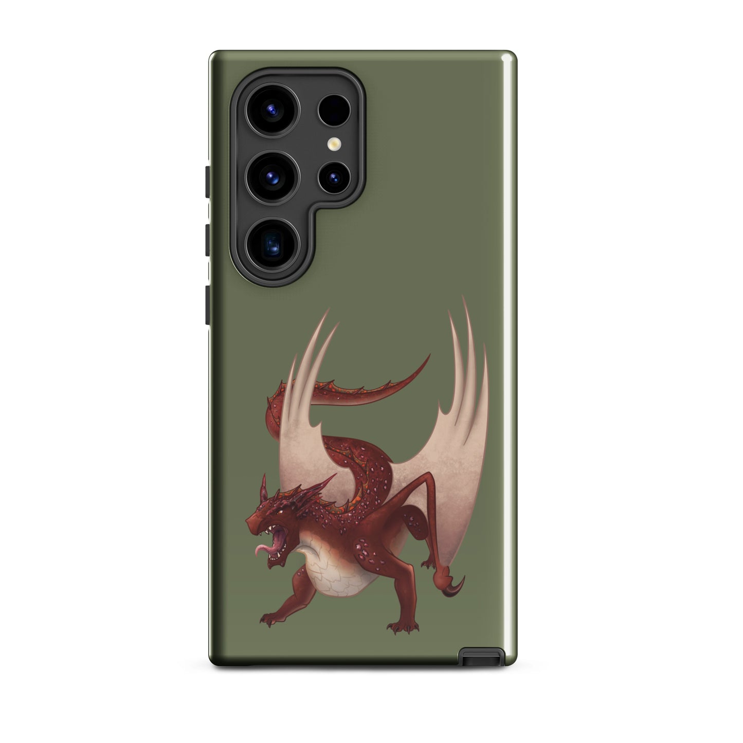 Cinnabar Mineral Dragon - Tough Case for Samsung®