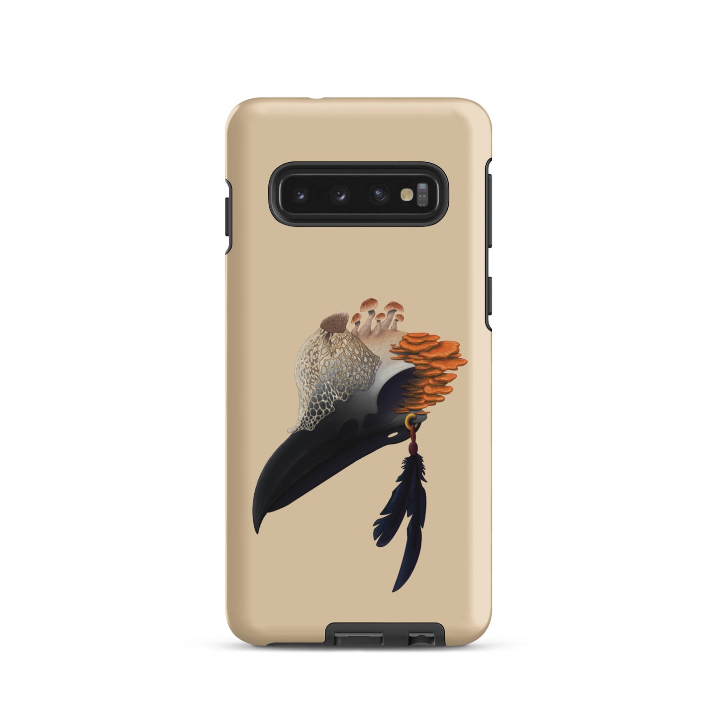 Fungal Crow Skull - Tough case for Samsung®