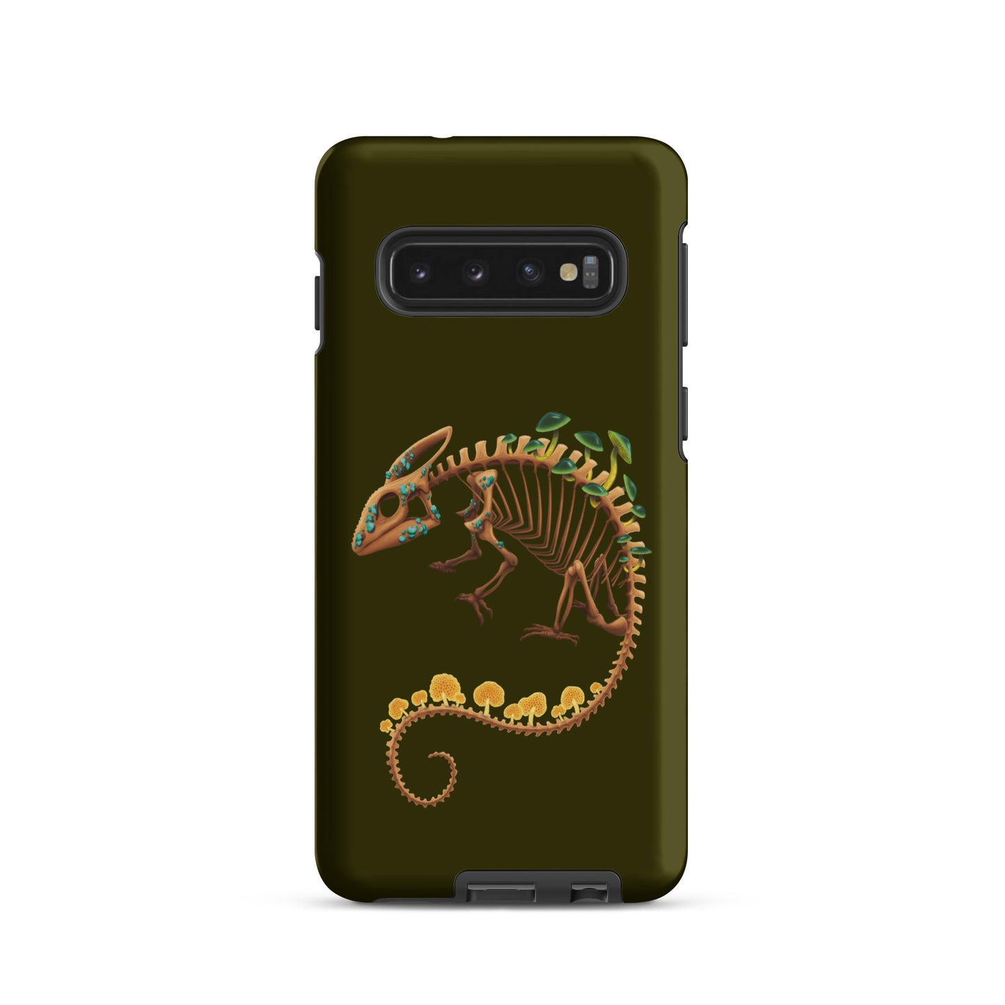 Fungal Chameleon Skeleton - Tough case for Samsung®