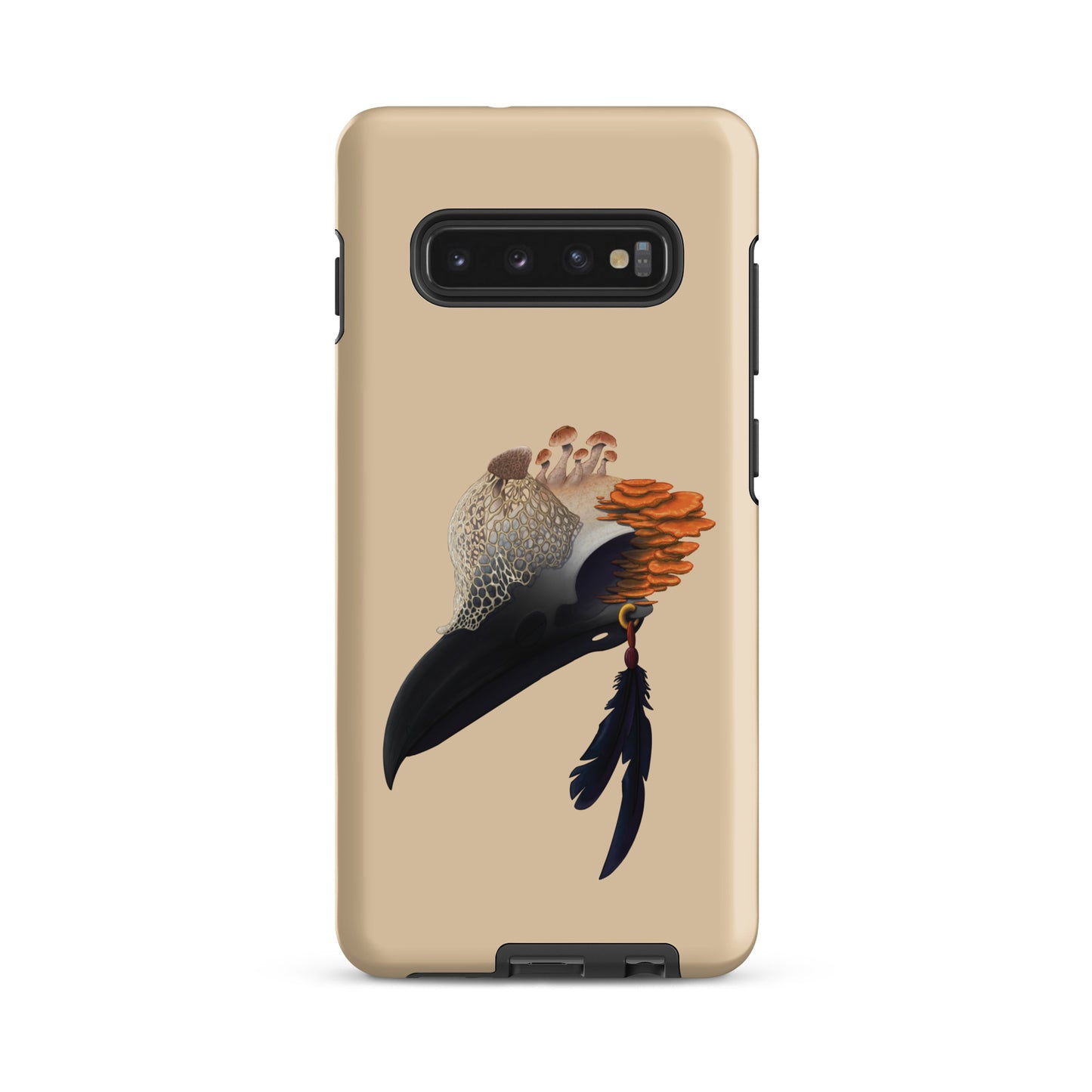 Fungal Crow Skull - Tough case for Samsung®