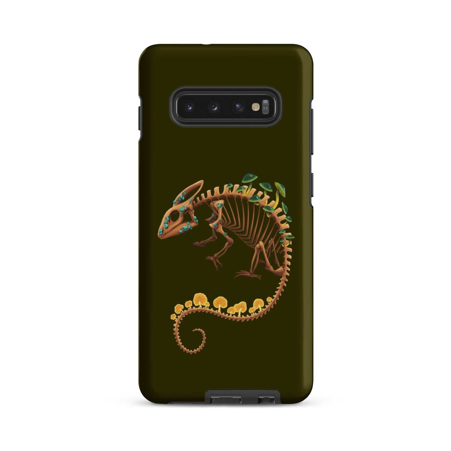 Fungal Chameleon Skeleton - Tough case for Samsung®