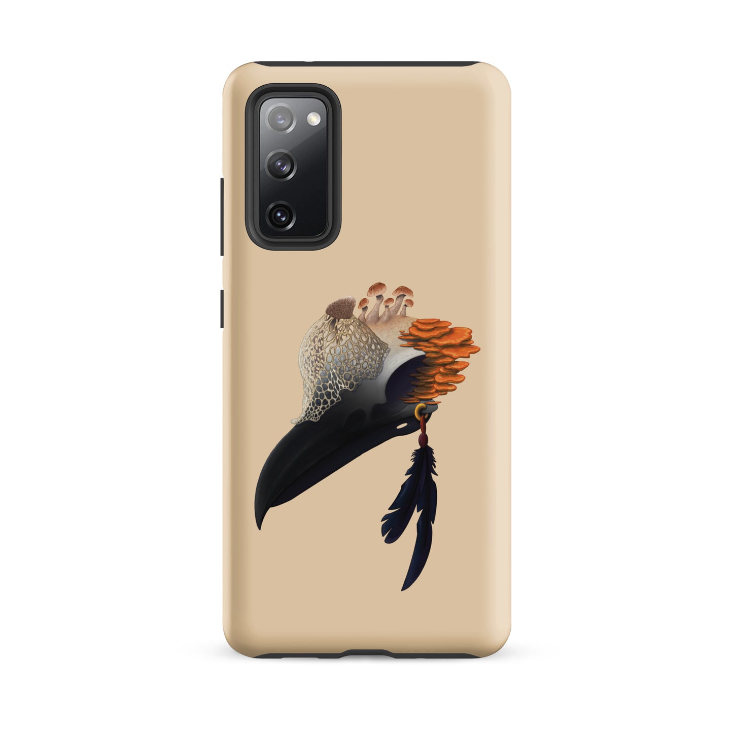 Fungal Crow Skull - Tough case for Samsung®