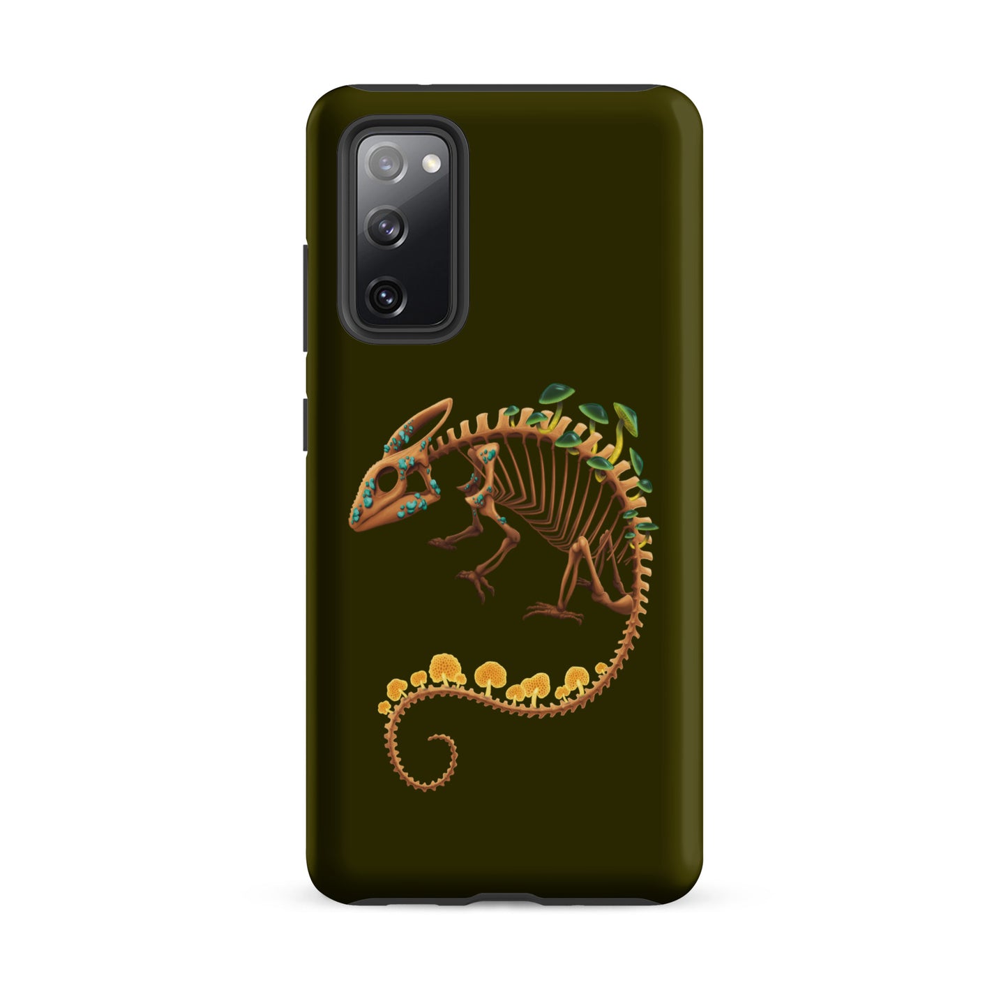 Fungal Chameleon Skeleton - Tough case for Samsung®