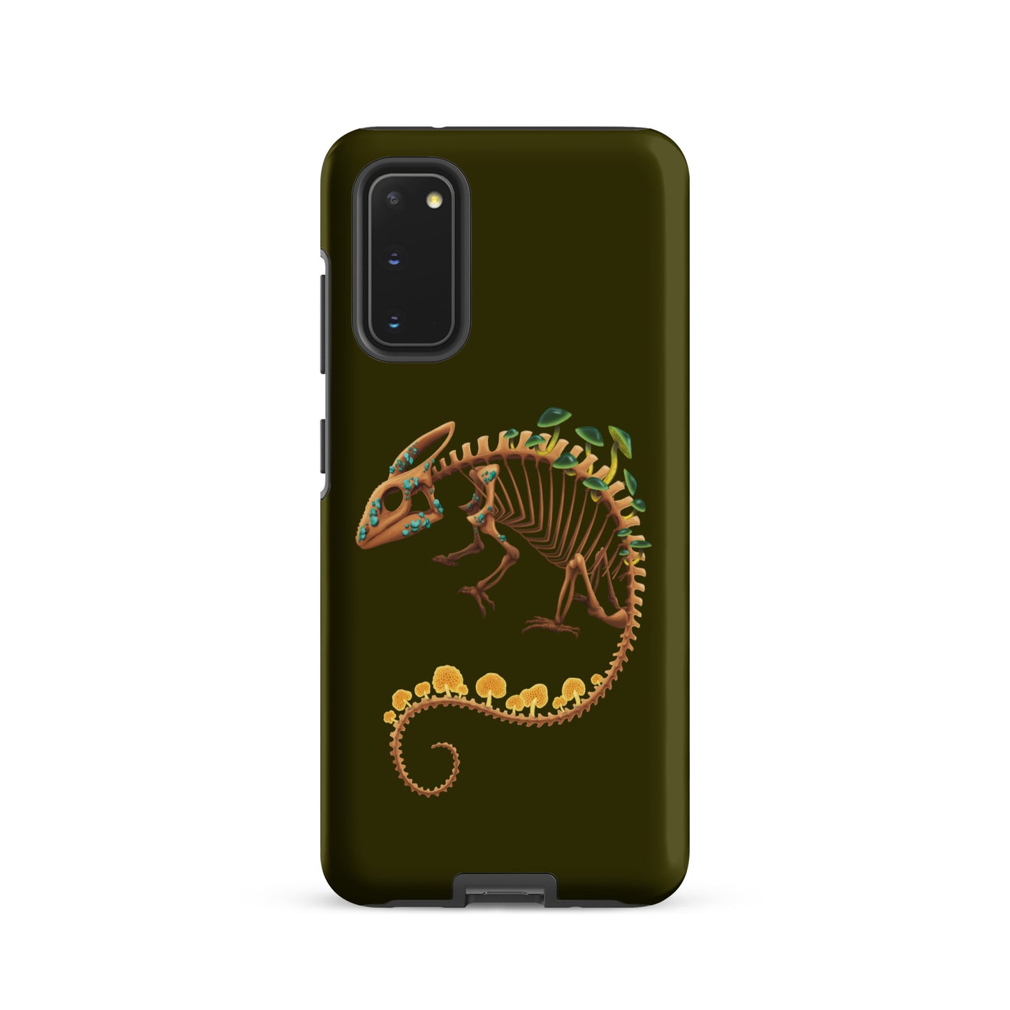 Fungal Chameleon Skeleton - Tough case for Samsung®