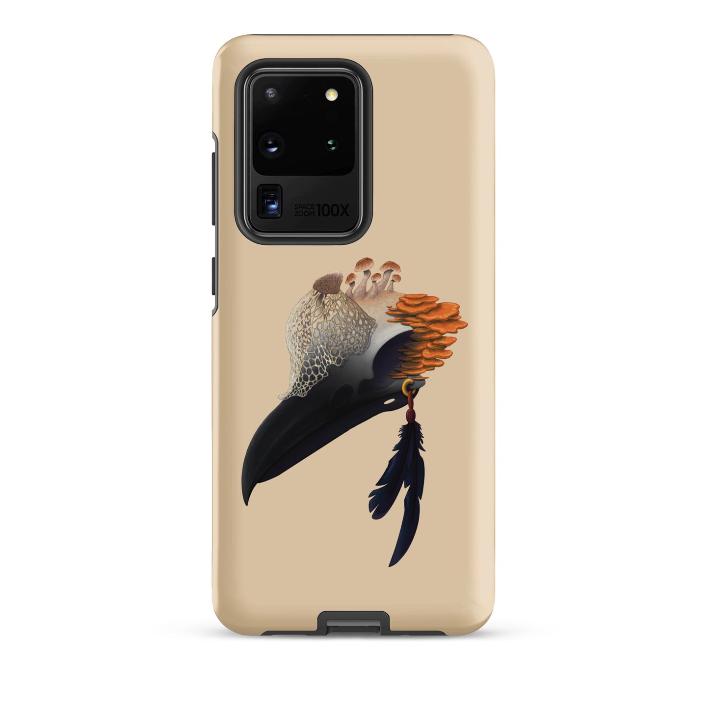 Fungal Crow Skull - Tough case for Samsung®