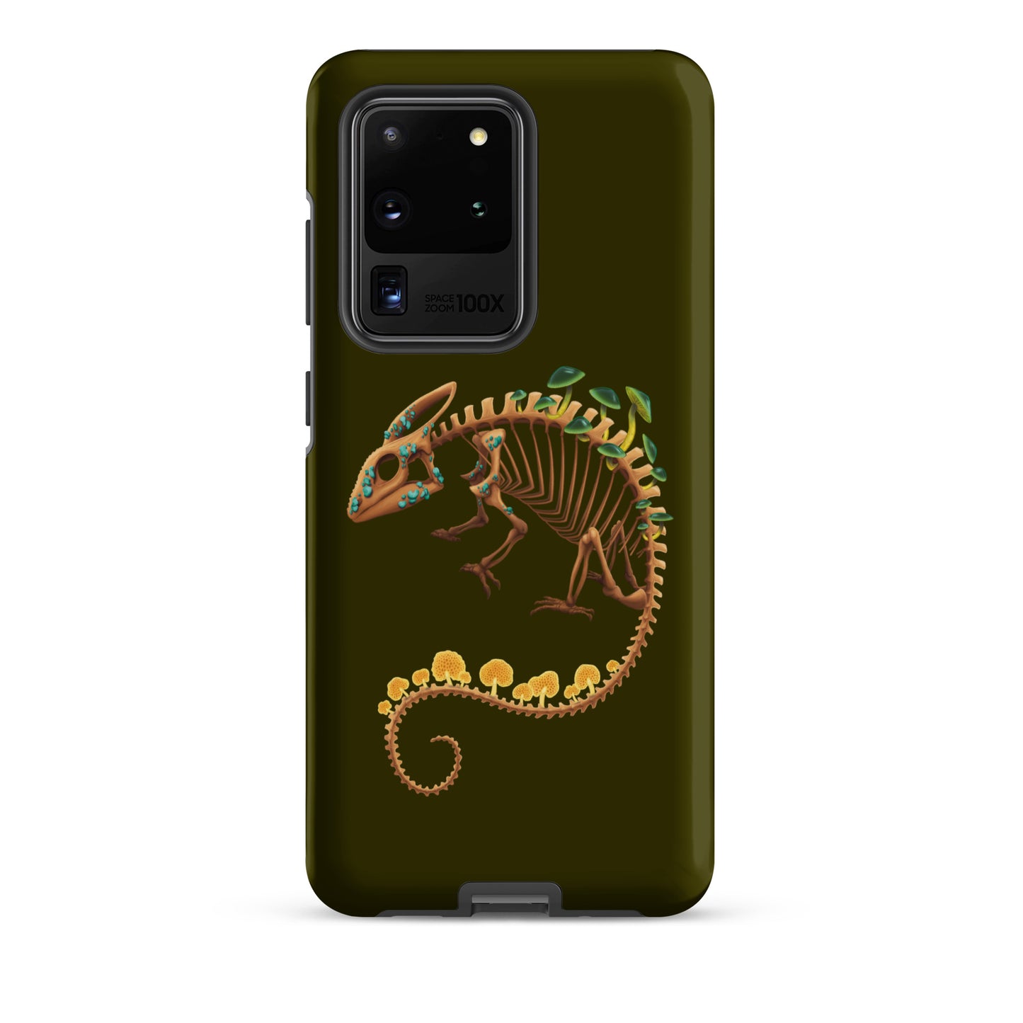 Fungal Chameleon Skeleton - Tough case for Samsung®