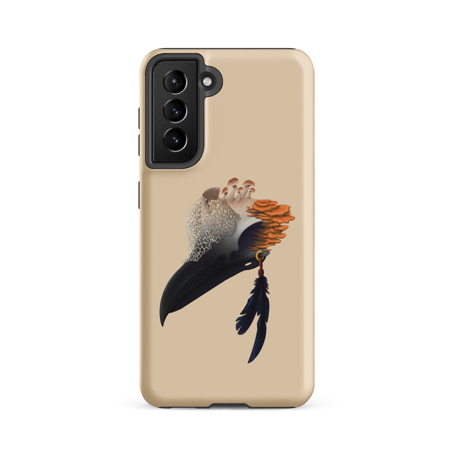 Fungal Crow Skull - Tough case for Samsung®