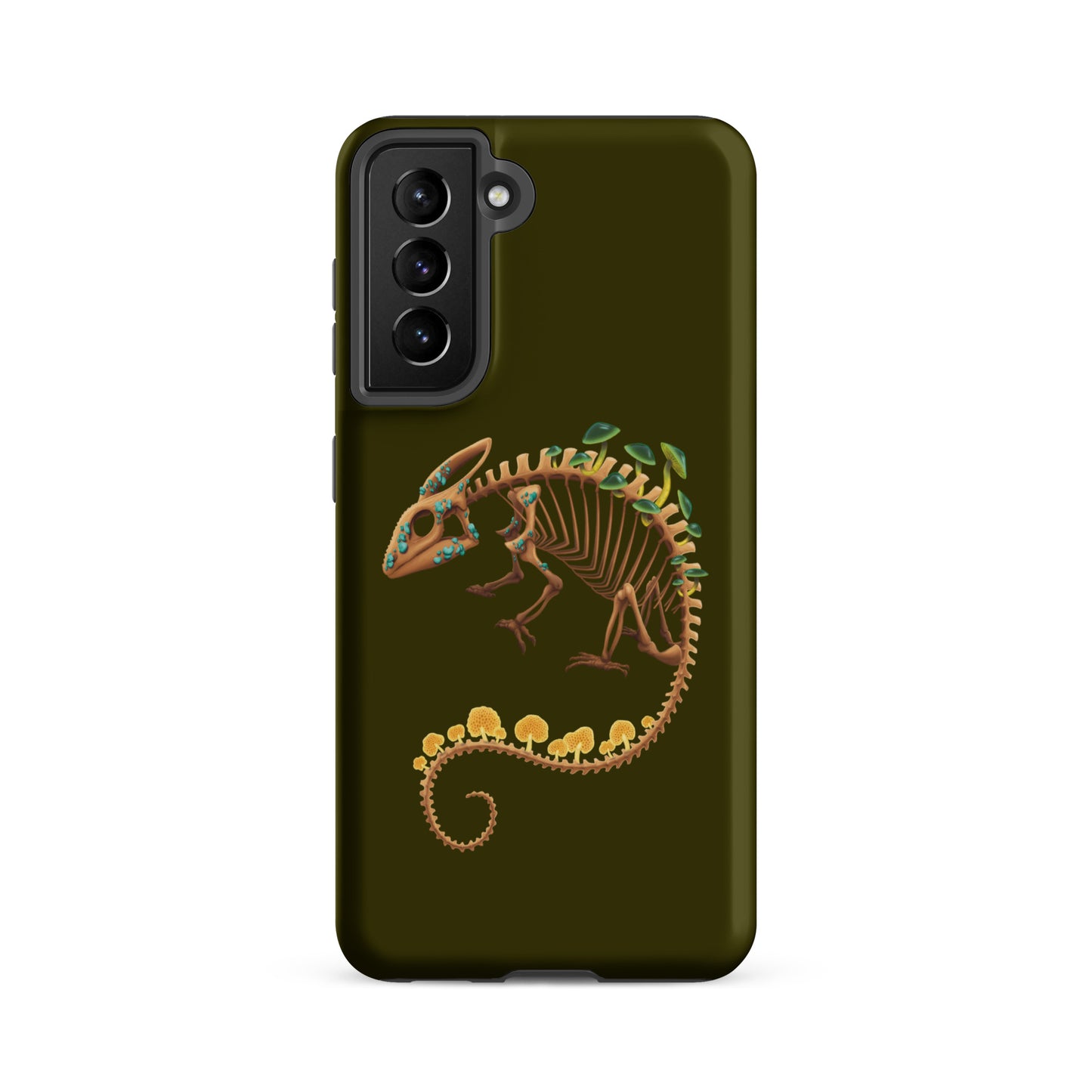 Fungal Chameleon Skeleton - Tough case for Samsung®