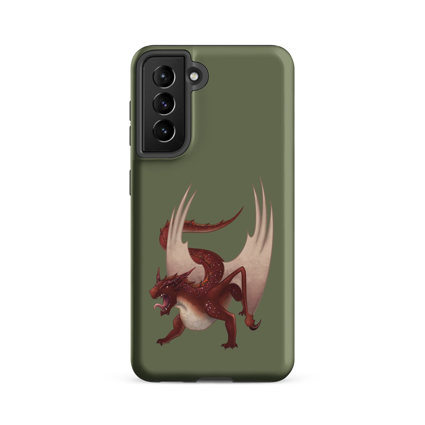 Cinnabar Mineral Dragon - Tough Case for Samsung®