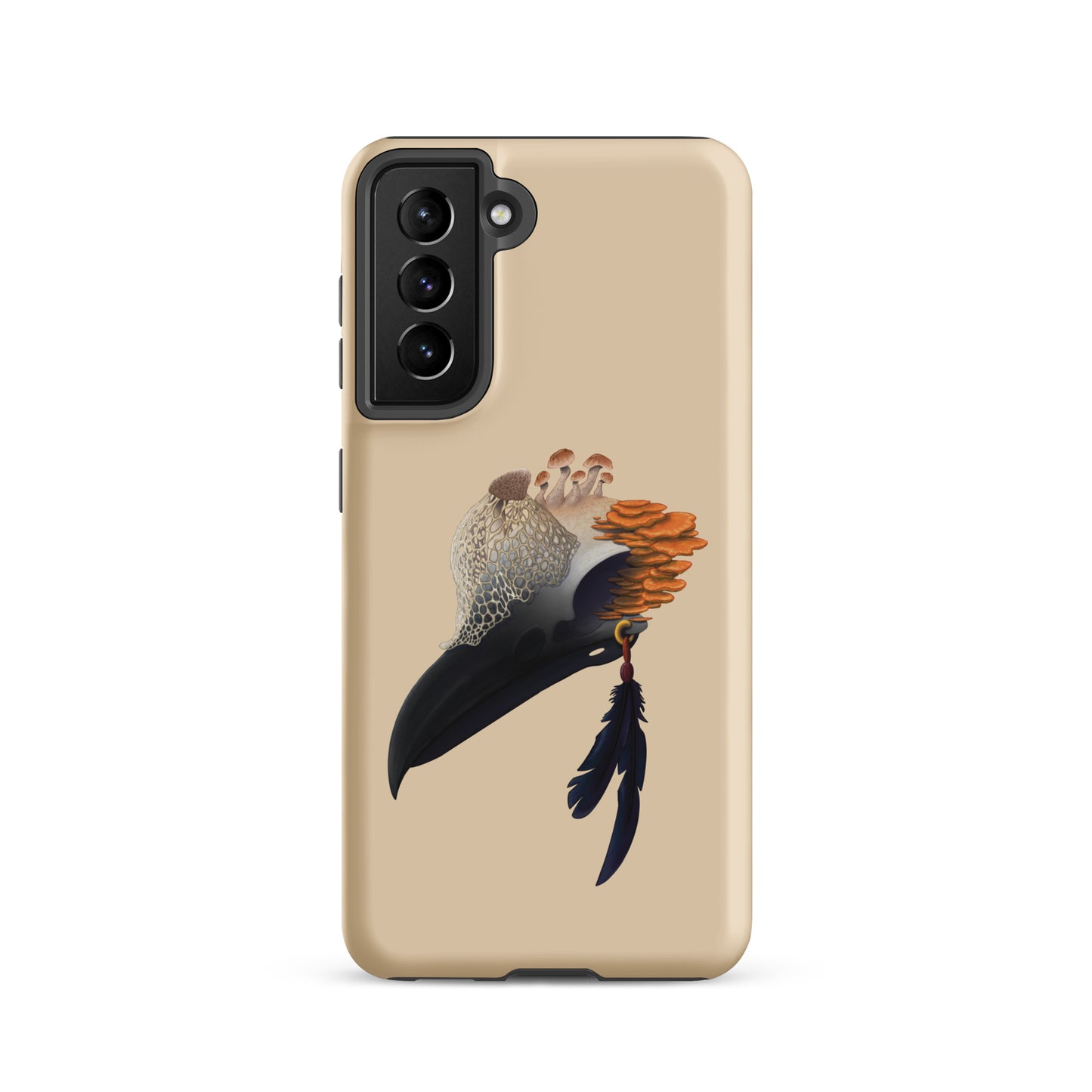 Fungal Crow Skull - Tough case for Samsung®