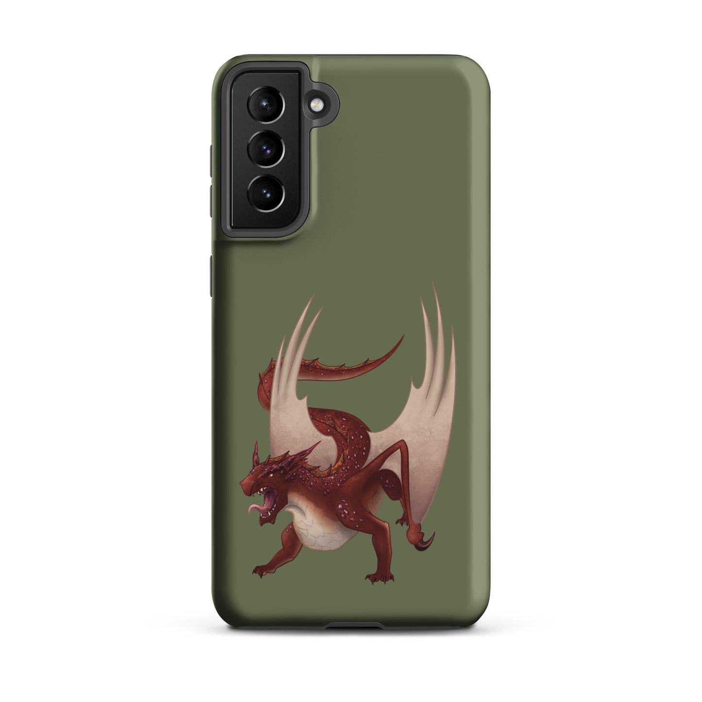 Cinnabar Mineral Dragon - Tough Case for Samsung®